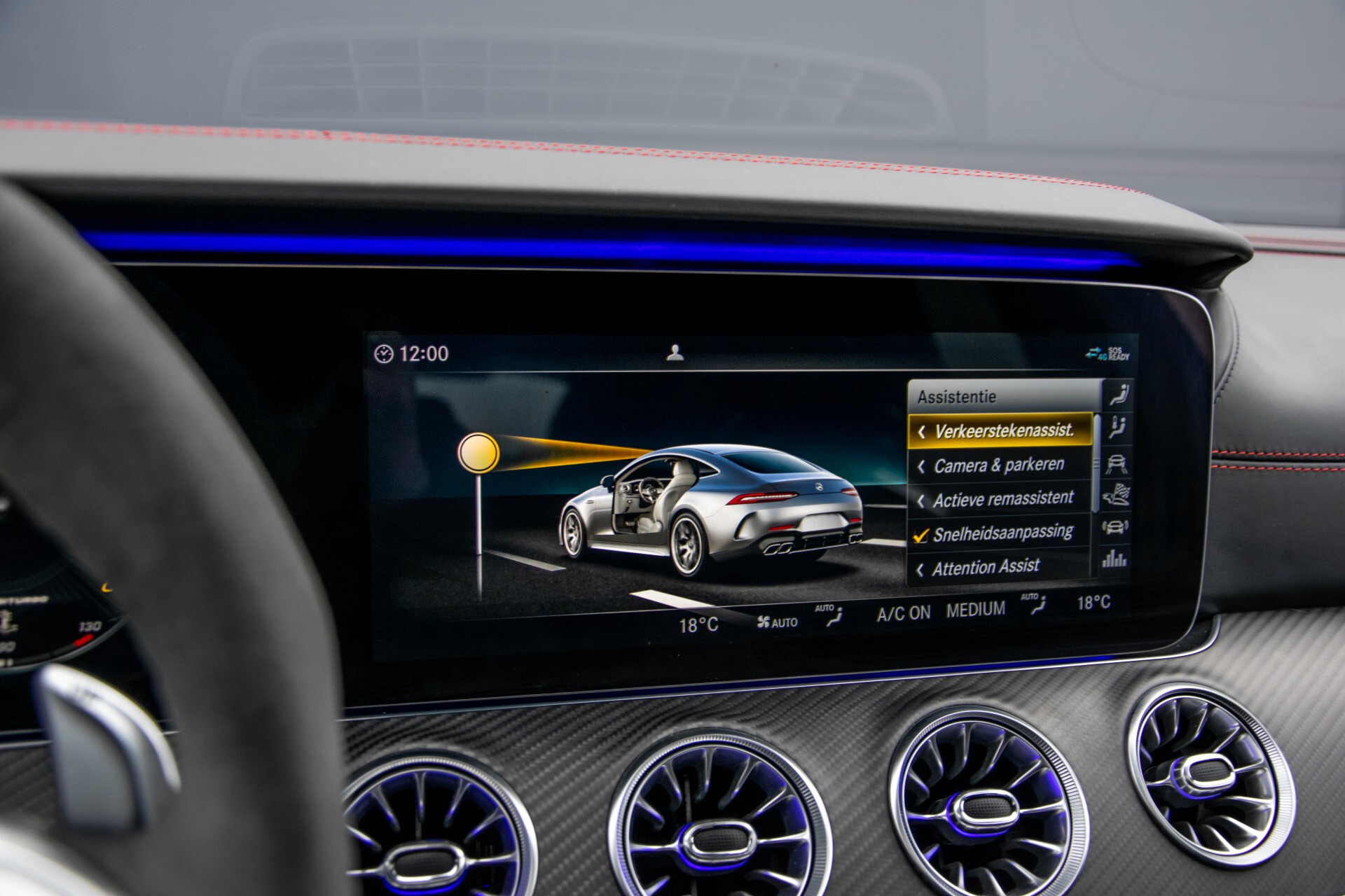 Mercedes-Benz AMG GT 4-Door Coupe 63 S 4M+ Keramisch/Full Carbon/Aerodynamica/Burmester 3D/TV/Performance stoelen/Standkachel Aut9 Foto 35