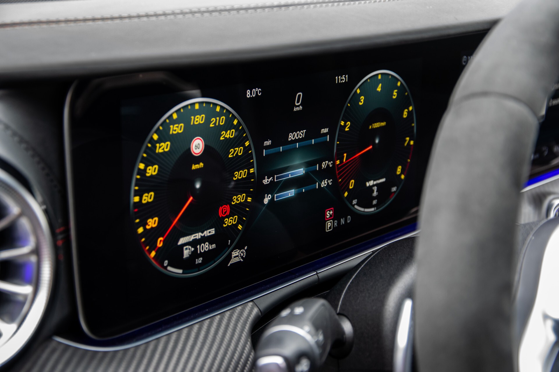 Mercedes-Benz AMG GT 4-Door Coupe 63 S 4M+ Keramisch/Full Carbon/Aerodynamica/Burmester 3D/TV/Performance stoelen/Standkachel Aut9 Foto 38