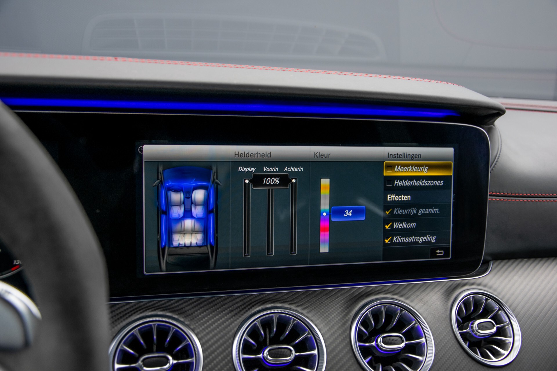 Mercedes-Benz AMG GT 4-Door Coupe 63 S 4M+ Keramisch/Full Carbon/Aerodynamica/Burmester 3D/TV/Performance stoelen/Standkachel Aut9 Foto 39