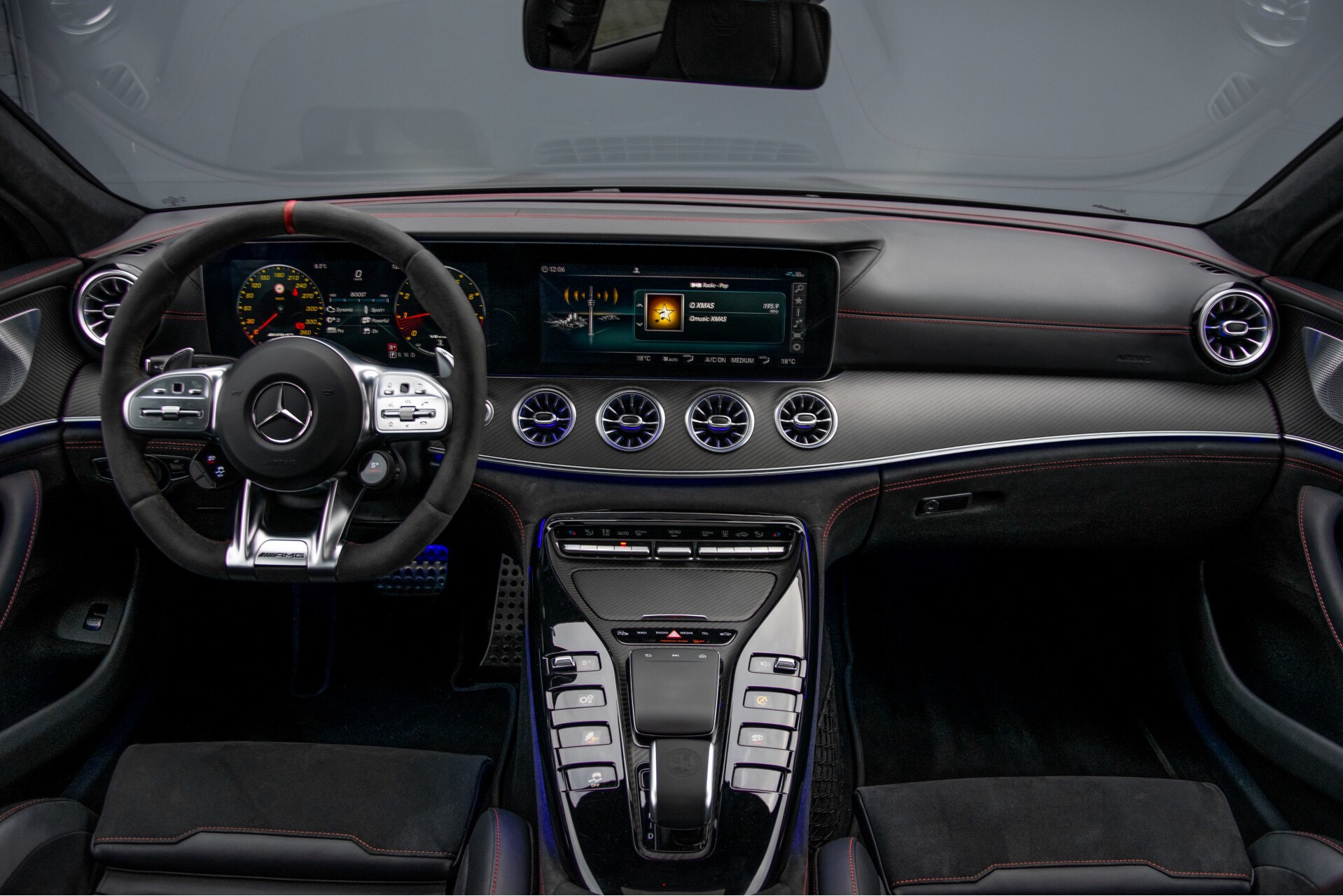 Mercedes-Benz AMG GT 4-Door Coupe 63 S 4M+ Keramisch/Full Carbon/Aerodynamica/Burmester 3D/TV/Performance stoelen/Standkachel Aut9 Foto 7