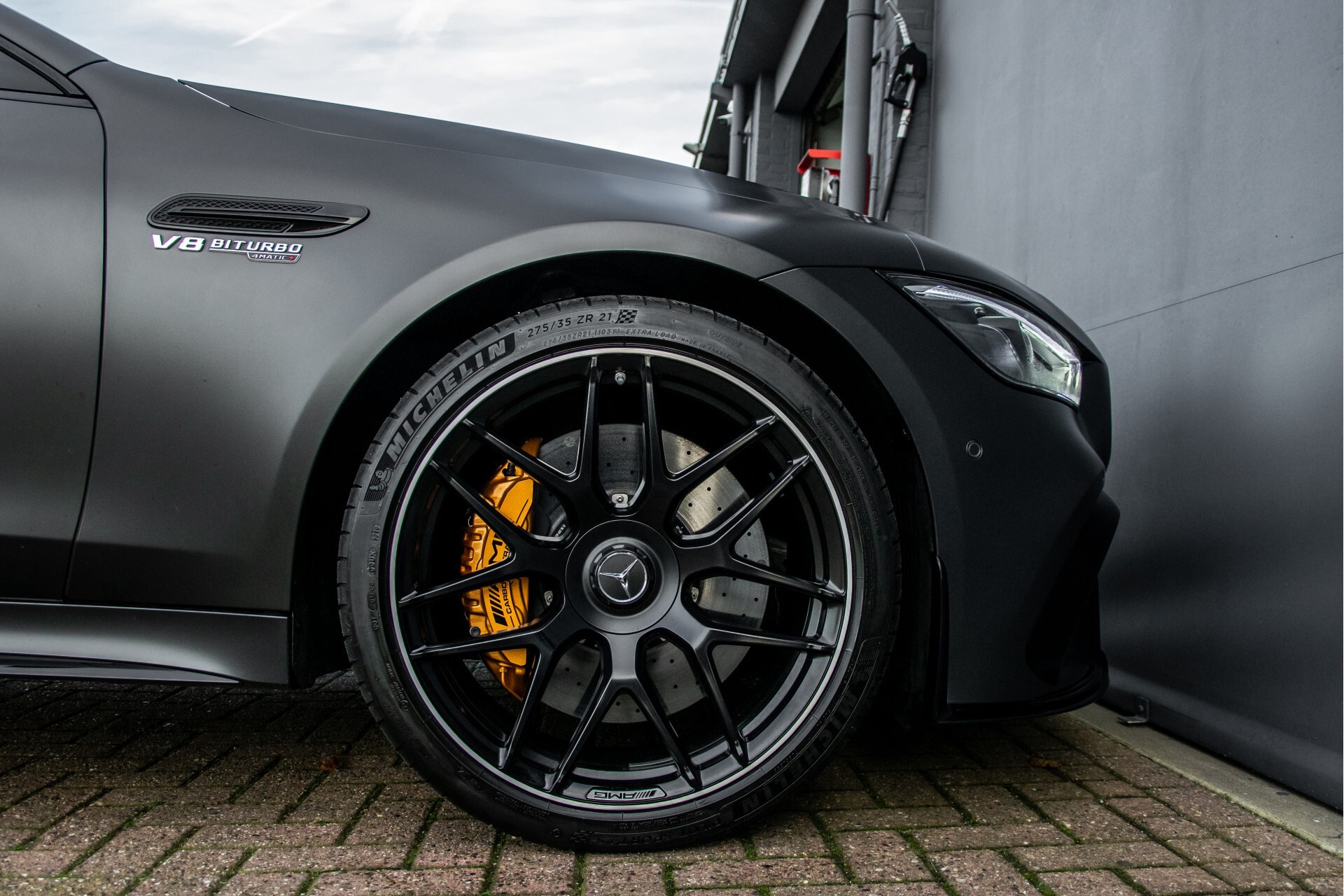 Mercedes-Benz AMG GT 4-Door Coupe 63 S 4M+ Keramisch/Full Carbon/Aerodynamica/Burmester 3D/TV/Performance stoelen/Standkachel Aut9 Foto 70