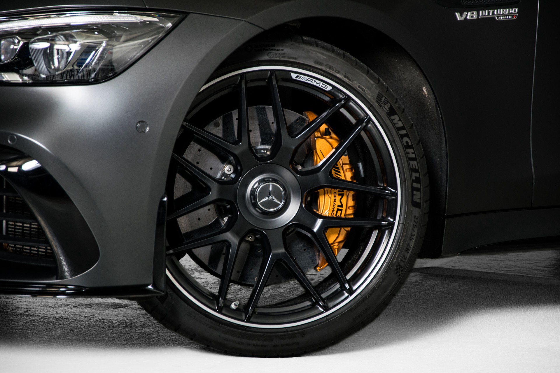 Mercedes-Benz AMG GT 4-Door Coupe 63 S 4M+ Keramisch/Full Carbon/Aerodynamica/Burmester 3D/TV/Performance stoelen/Standkachel Aut9 Foto 79