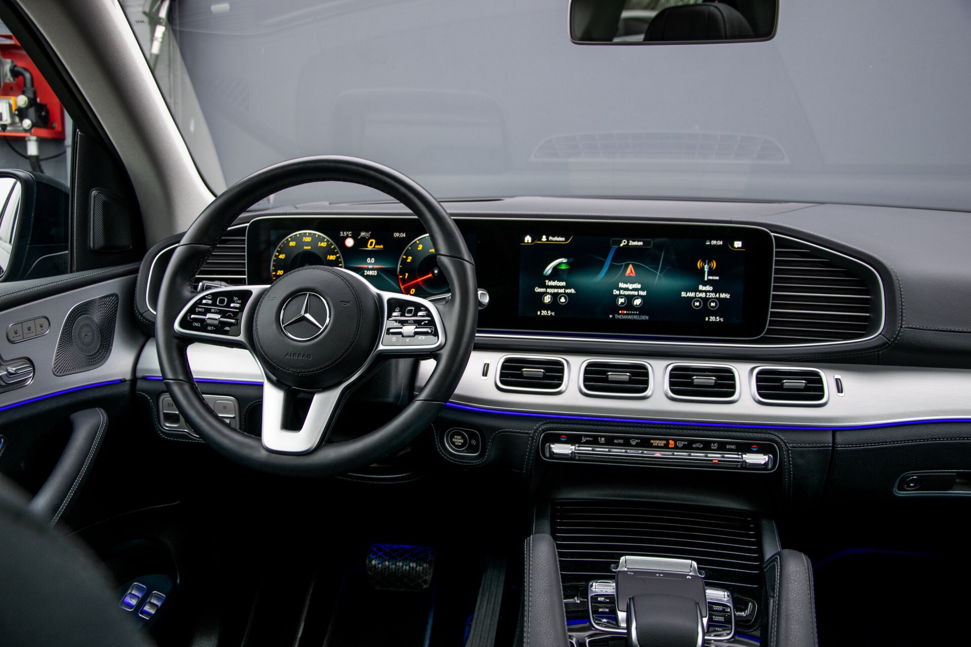 Mercedes-Benz GLE 450 4-M 7-Persoons AMG Massage/Rij-assist/Keyless/TV/360/Night/Trekhaak Aut9 Foto 9