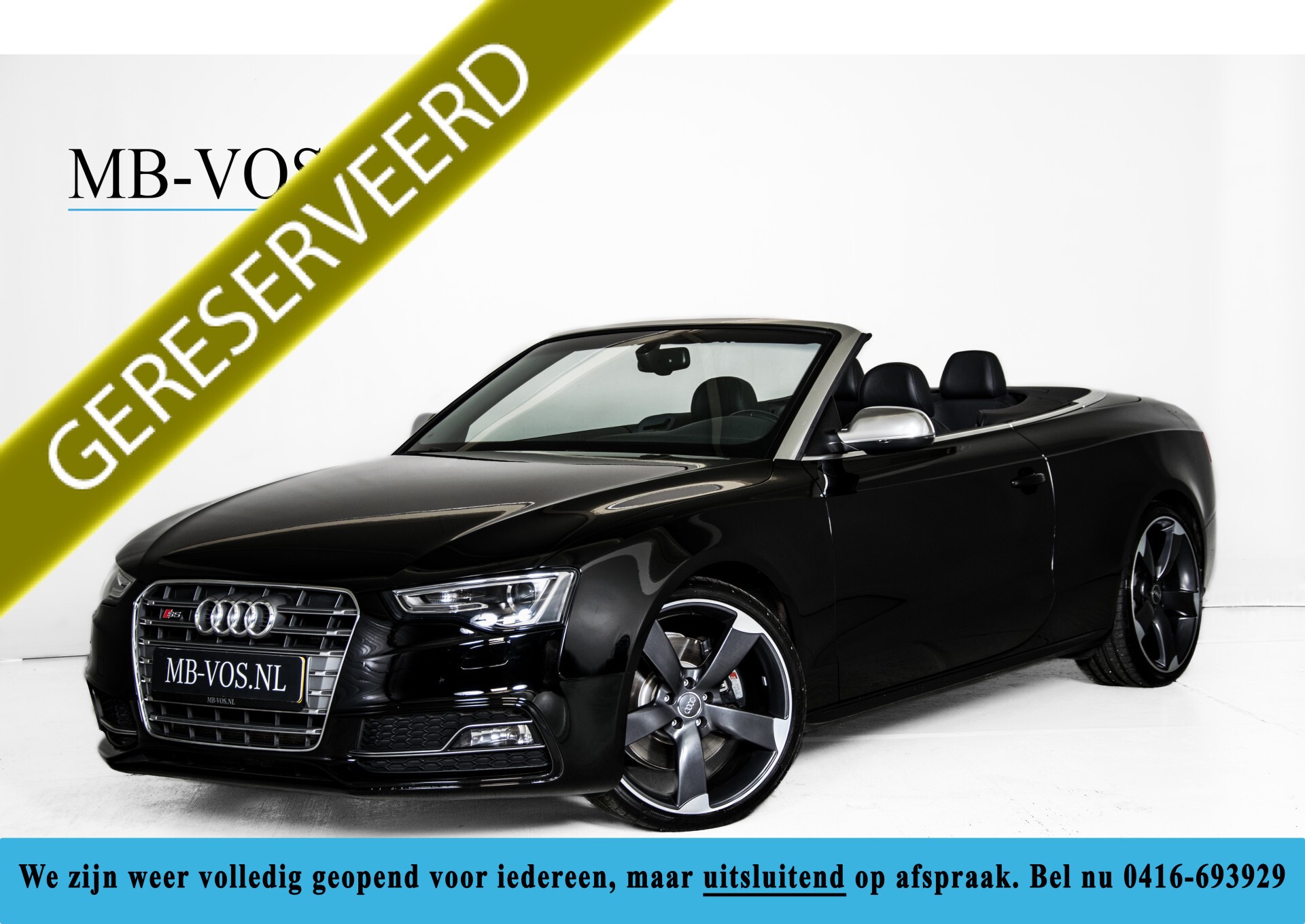 Audi A5 Cabriolet S5 3.0 TFSI 333pk Quattro Drive Select/Comfort stoelen/Nekverwarming/20" Aut7 Foto 1
