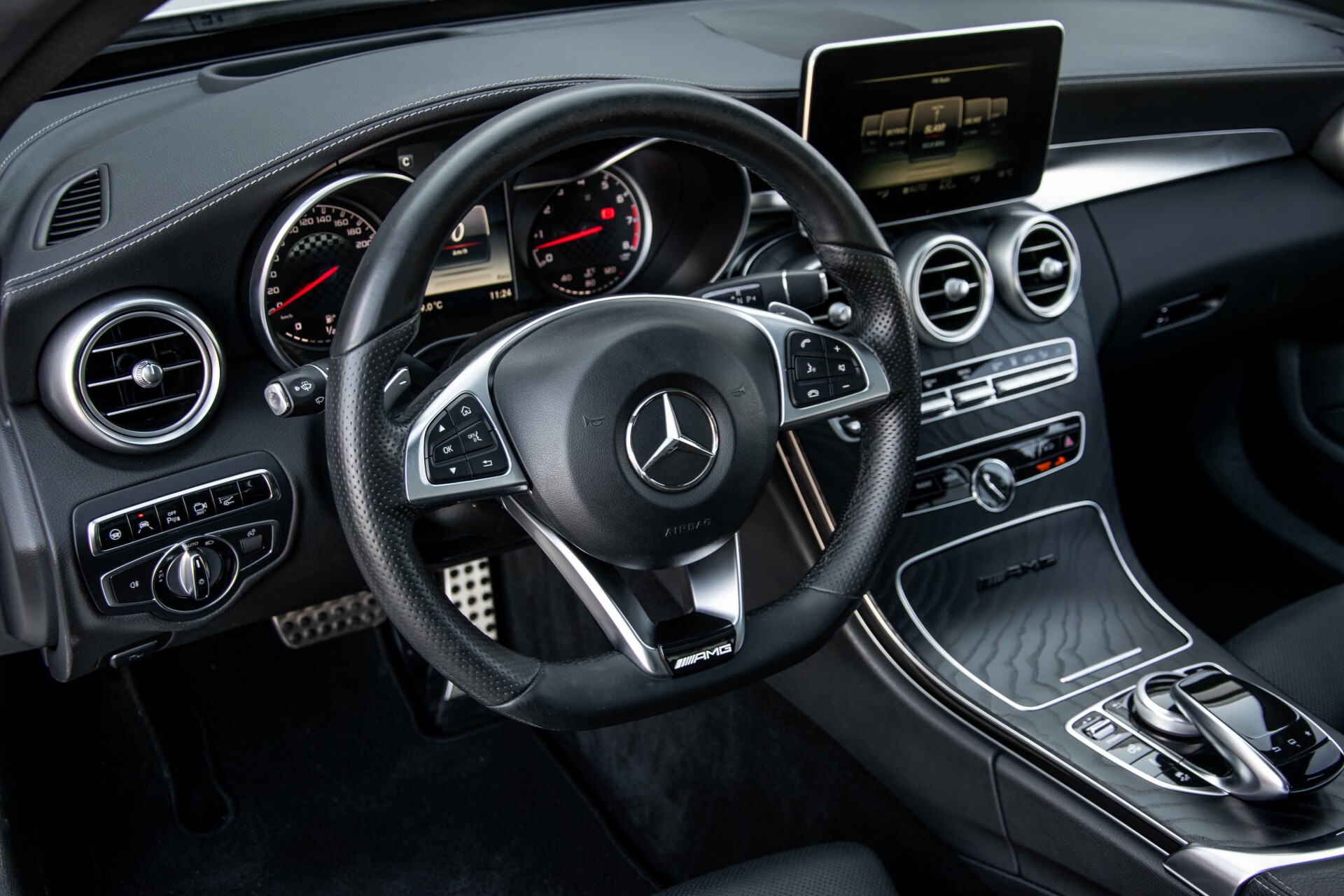Mercedes-Benz C-Klasse 450/43 AMG 4-M Distronic/Standkachel/Panorama/Keyless/Harman-Kardon/Stoelkoeling Aut7 Foto 16