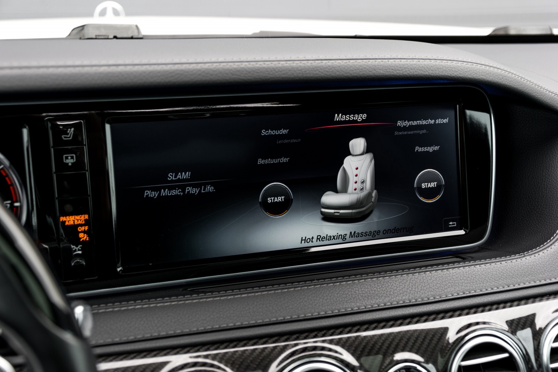 Mercedes-Benz S-Klasse 350 Bluetec Lang 4-M AMG Plus Carbon/Burmester 3D/Standkachel/4xMassage/Entertainment Aut7 Foto 19