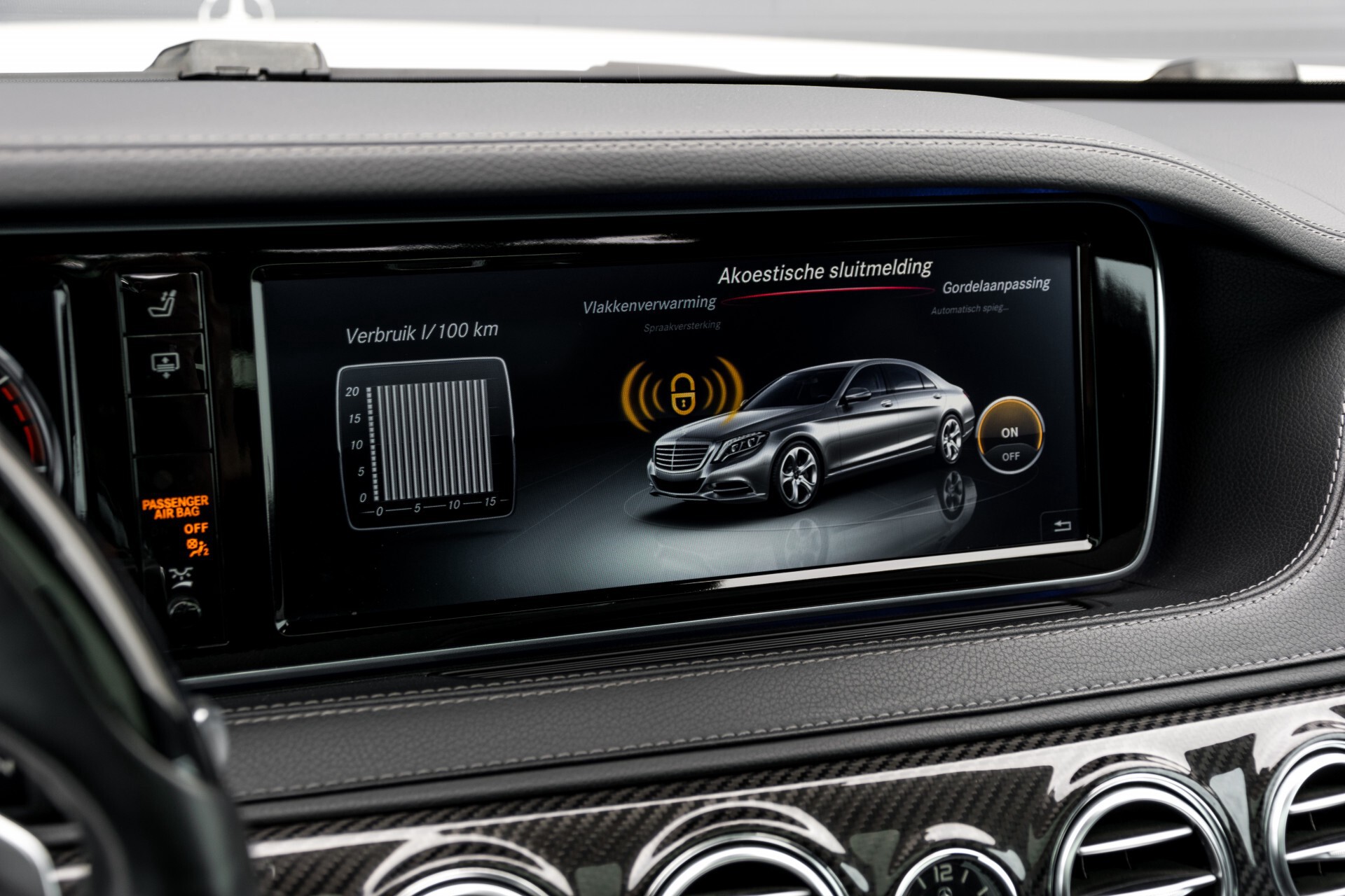 Mercedes-Benz S-Klasse 350 Bluetec Lang 4-M AMG Plus Carbon/Burmester 3D/Standkachel/4xMassage/Entertainment Aut7 Foto 27