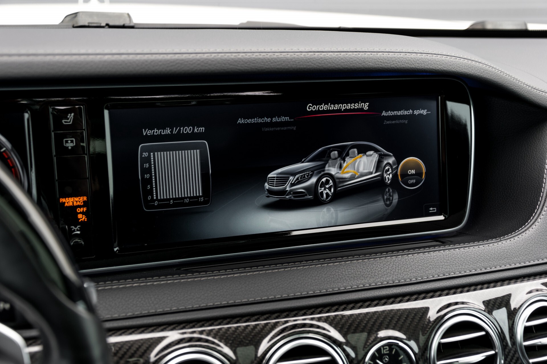 Mercedes-Benz S-Klasse 350 Bluetec Lang 4-M AMG Plus Carbon/Burmester 3D/Standkachel/4xMassage/Entertainment Aut7 Foto 29