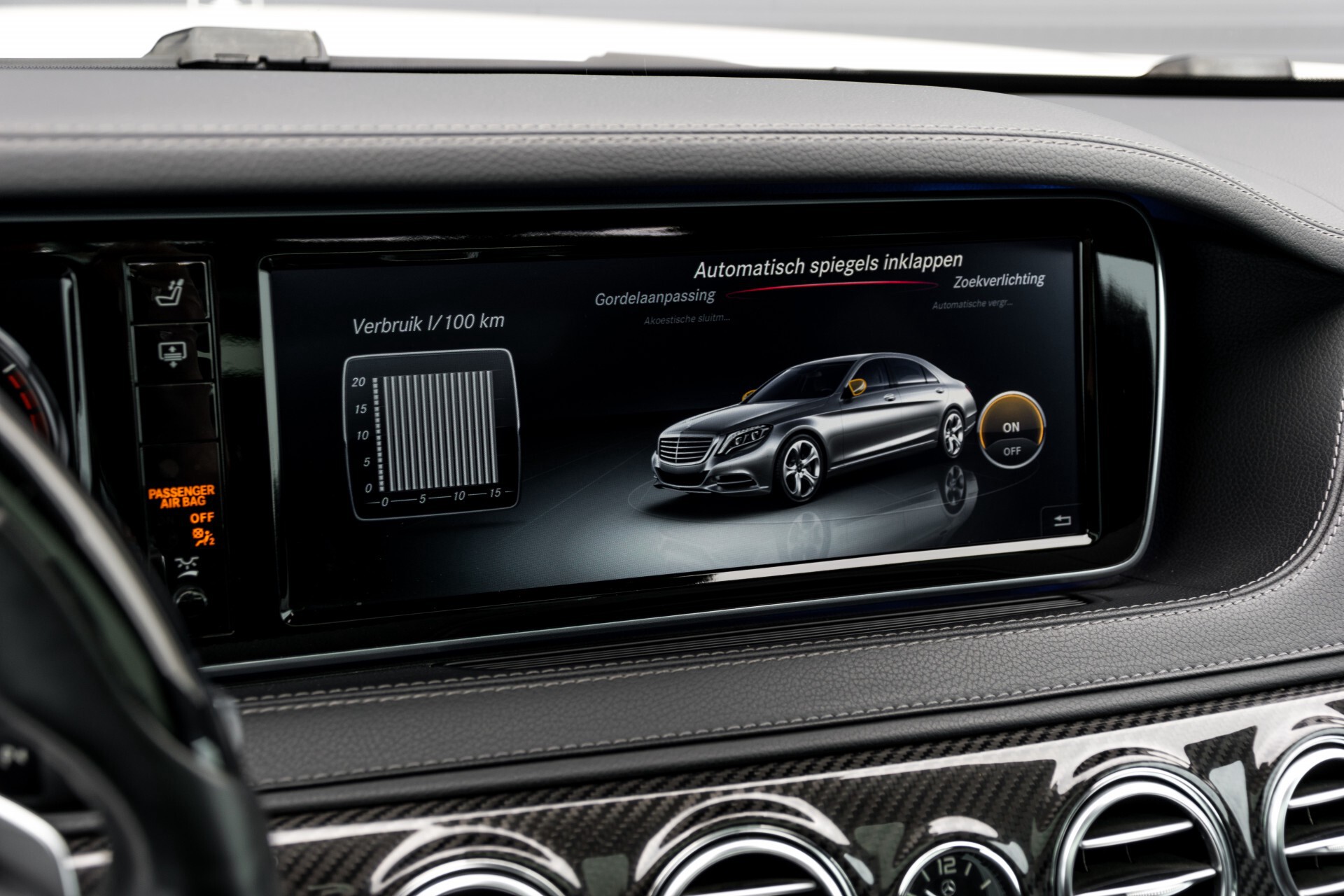 Mercedes-Benz S-Klasse 350 Bluetec Lang 4-M AMG Plus Carbon/Burmester 3D/Standkachel/4xMassage/Entertainment Aut7 Foto 31