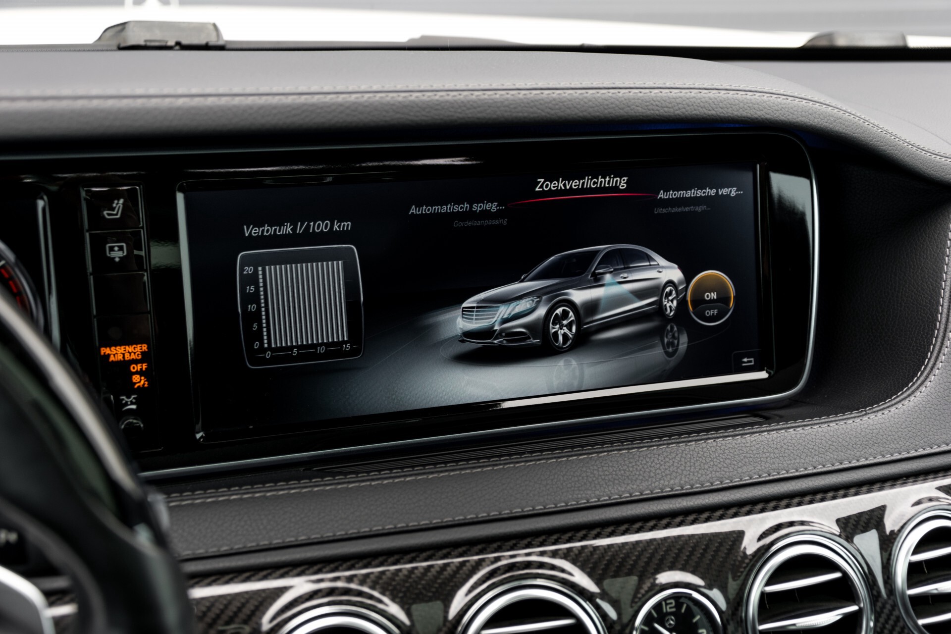 Mercedes-Benz S-Klasse 350 Bluetec Lang 4-M AMG Plus Carbon/Burmester 3D/Standkachel/4xMassage/Entertainment Aut7 Foto 33