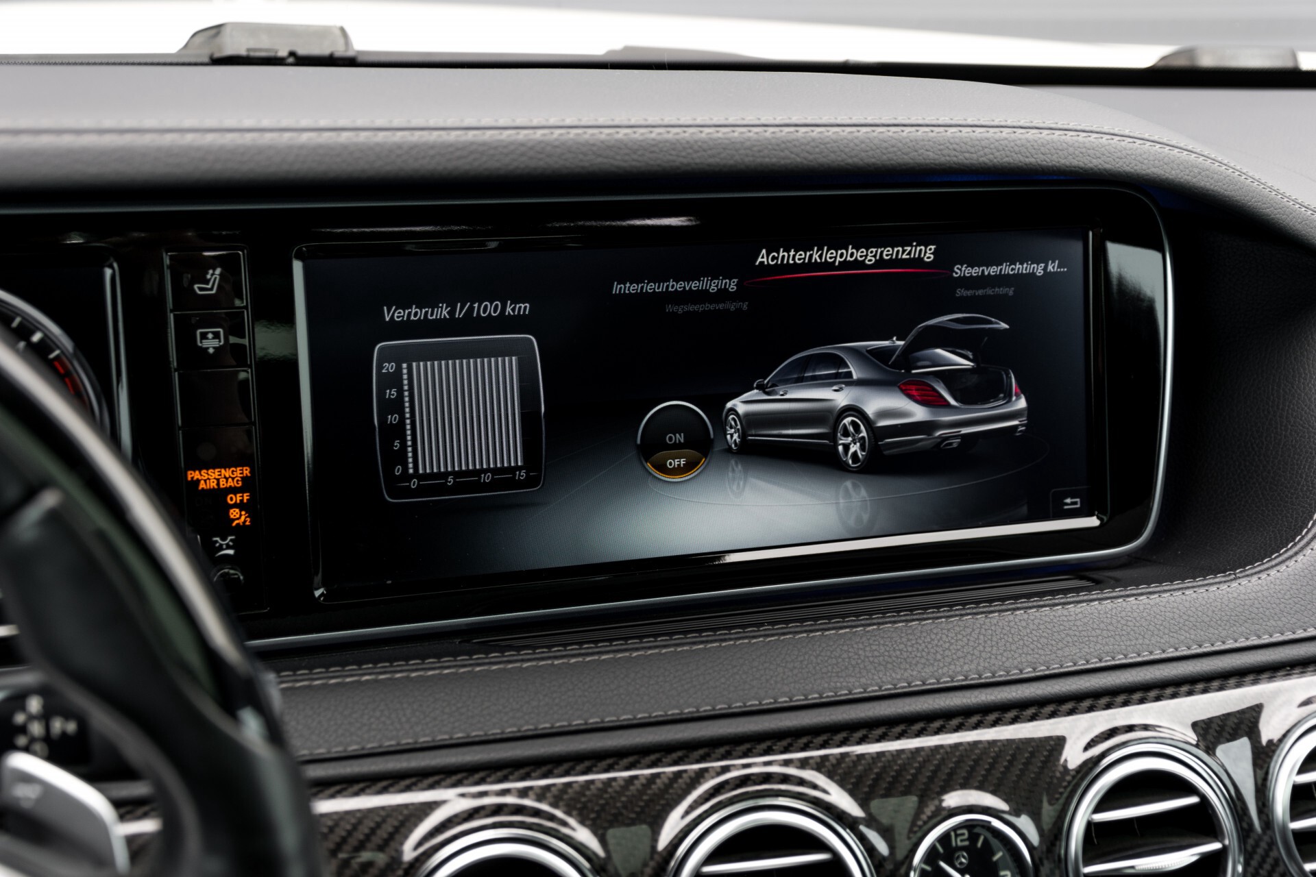 Mercedes-Benz S-Klasse 350 Bluetec Lang 4-M AMG Plus Carbon/Burmester 3D/Standkachel/4xMassage/Entertainment Aut7 Foto 43