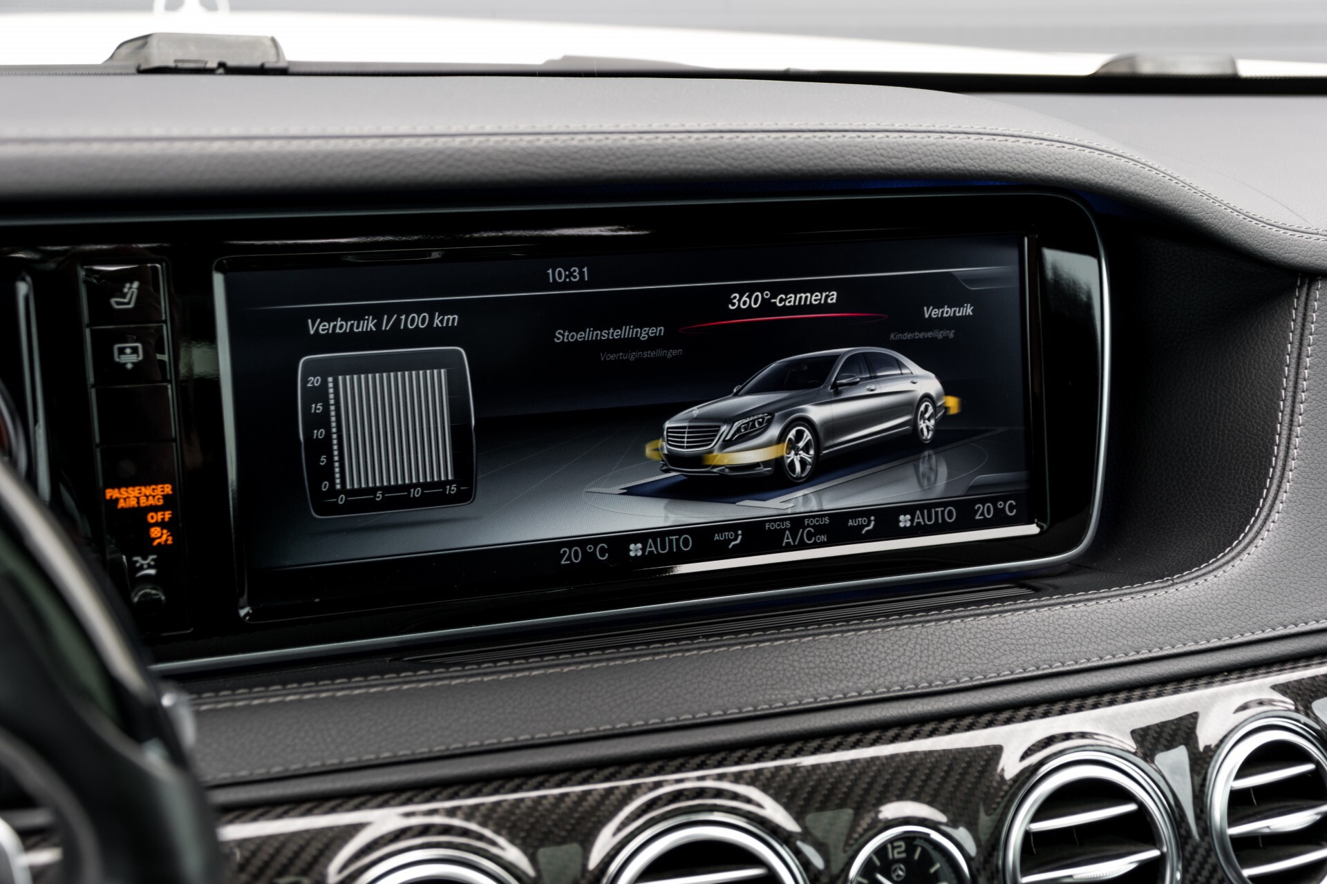 Mercedes-Benz S-Klasse 350 Bluetec Lang 4-M AMG Plus Carbon/Burmester 3D/Standkachel/4xMassage/Entertainment Aut7 Foto 45