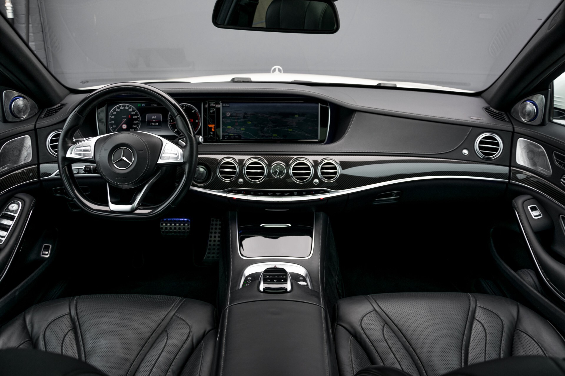 Mercedes-Benz S-Klasse 350 Bluetec Lang 4-M AMG Plus Carbon/Burmester 3D/Standkachel/4xMassage/Entertainment Aut7 Foto 8