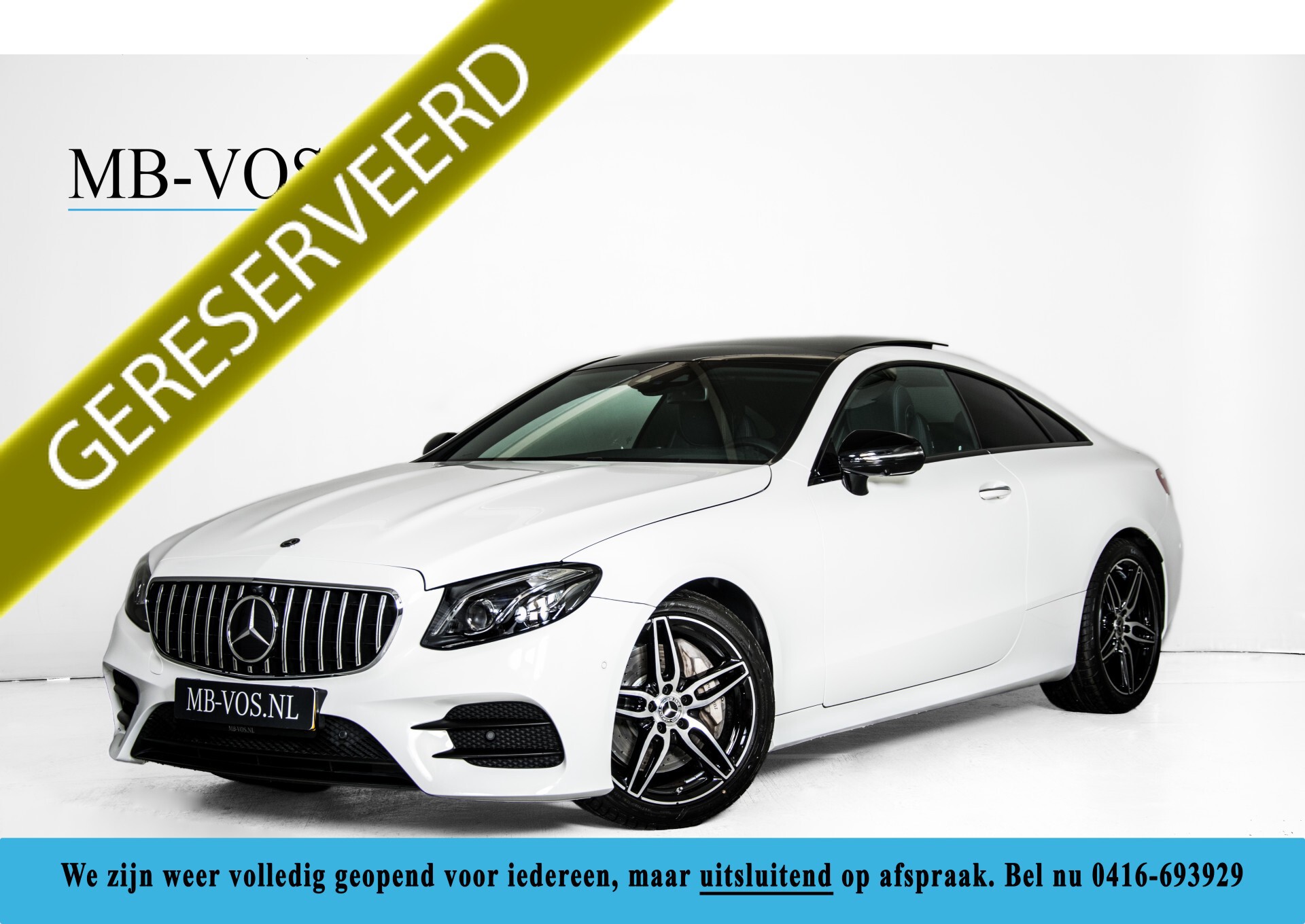 Mercedes-Benz E-Klasse Coupé 300 AMG Panorama/Rij-assist/Keyless/Massage/Memory/HUD/Standkachel/Night Aut9 Foto 1