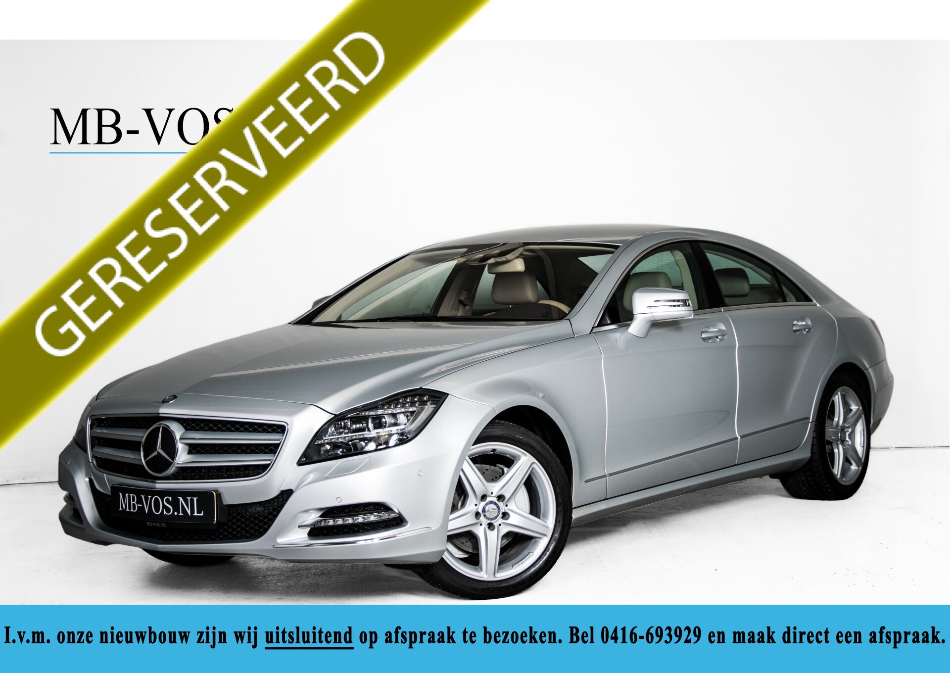 Mercedes-Benz CLS-Klasse 350 Cdi Luchtvering/Distronic/Nachtzicht/AMG/Comand/ILS Aut7 Foto 1