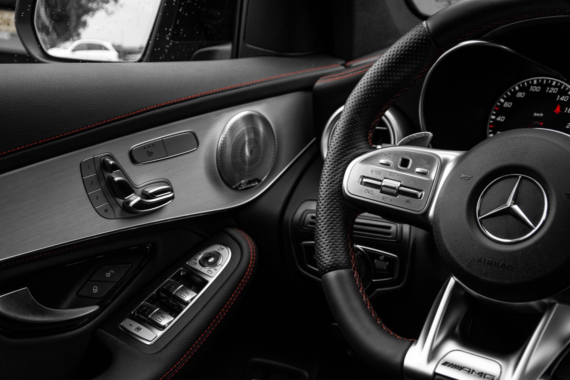 Mercedes-Benz GLC 43 AMG 4M Night Pano/Sportuitlaat/Keyless/Distronic/Widescreen/MBUX/Burmester/21"/Trekhaak Aut9 Foto 56