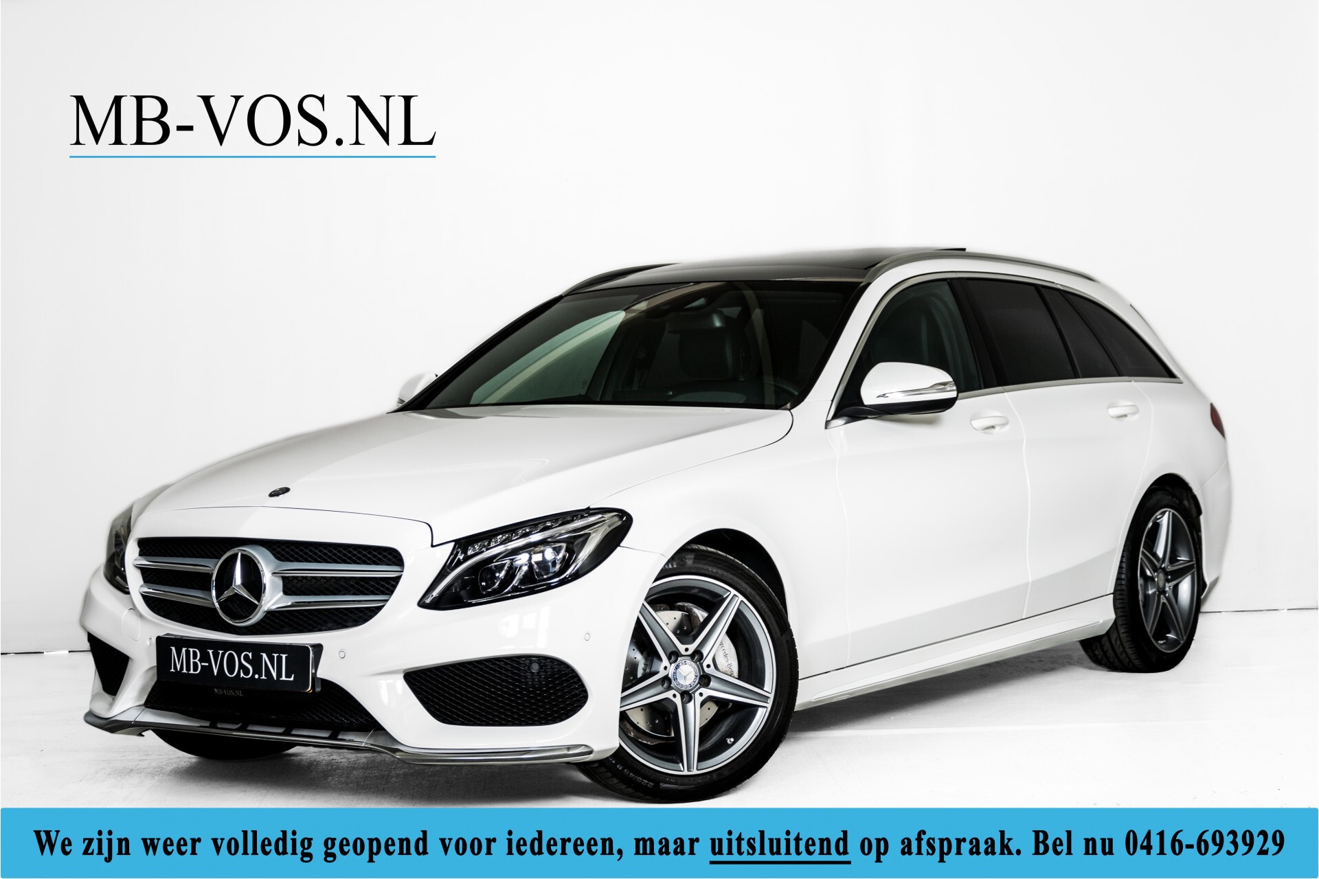 Mercedes-Benz C-Klasse Estate 220 Bluetec AMG Panorama/HUD/Memory Aut7 Foto 1