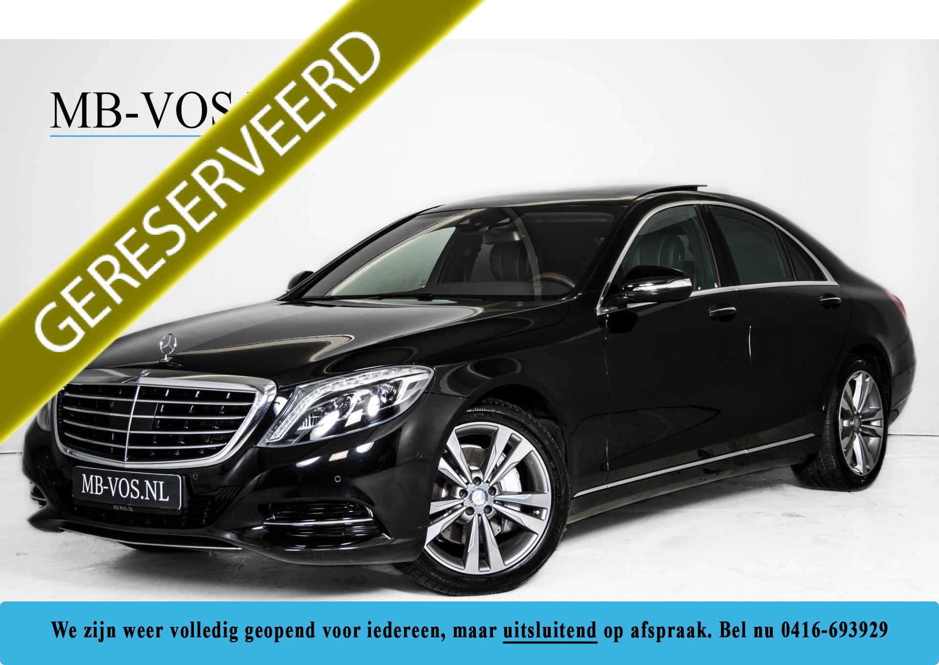 Mercedes-Benz S-Klasse 350 Bluetec Massage/Keyless/Rij-assistentie/Panorama/Nightvision/19" Aut7 Foto 1