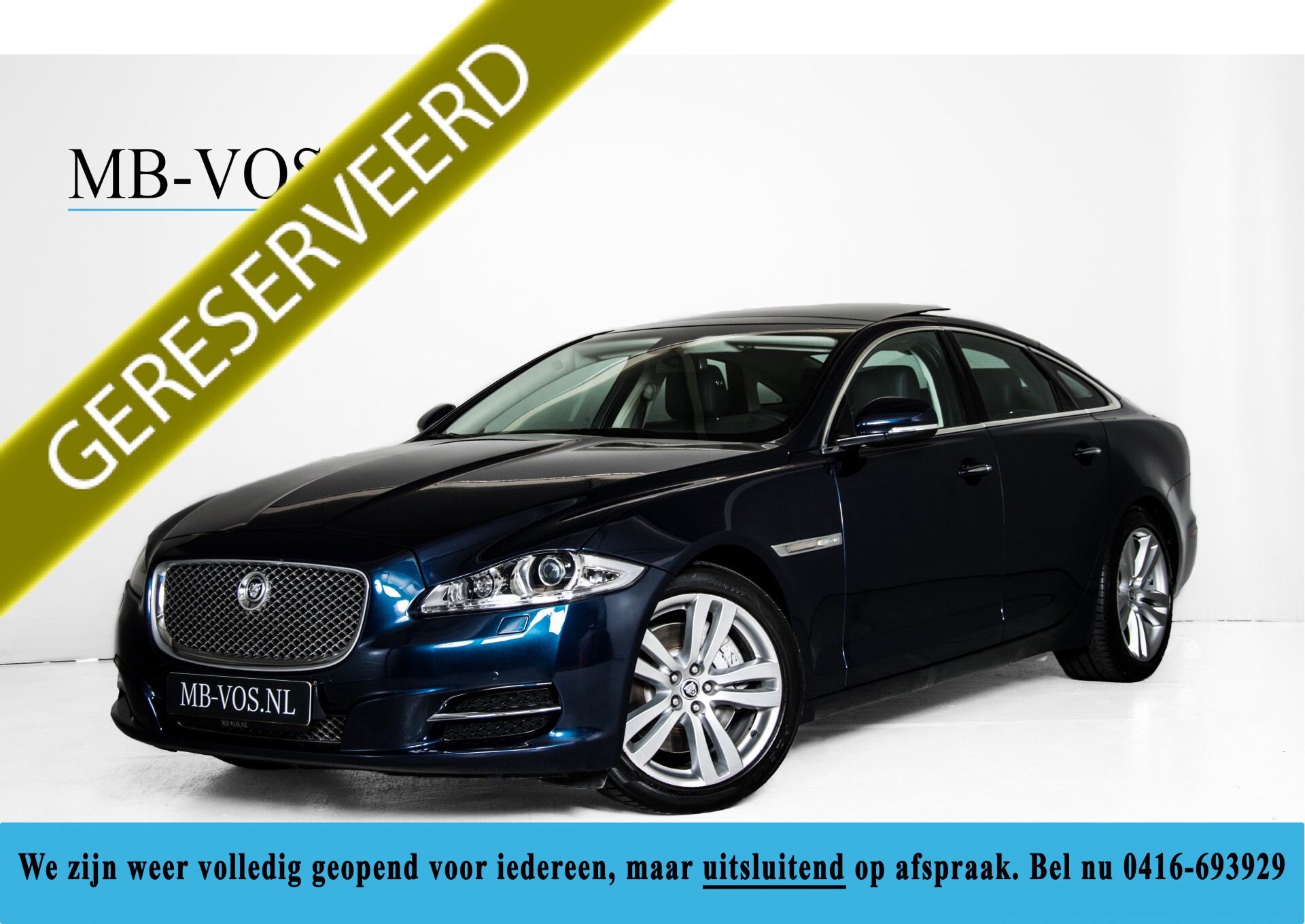 Jaguar XJ 3.0 V6D Premium Luxury Panorama/Stoelkoeling/Mem/Dealer OH Aut8 Foto 1