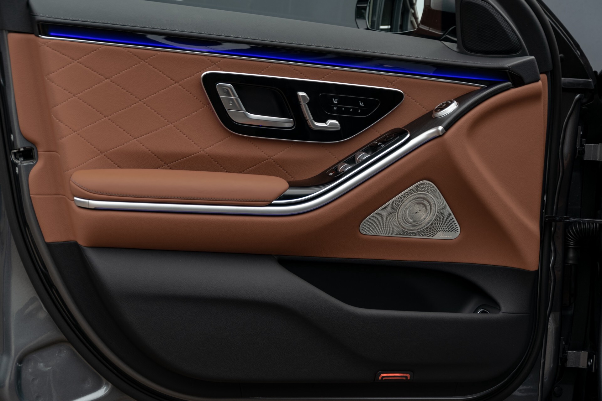 Mercedes-Benz S-Klasse 500 4-M AMG Siennabruin ruitleder/Rij-assistentiepakket/Keyless/Burmester Aut9 Foto 11