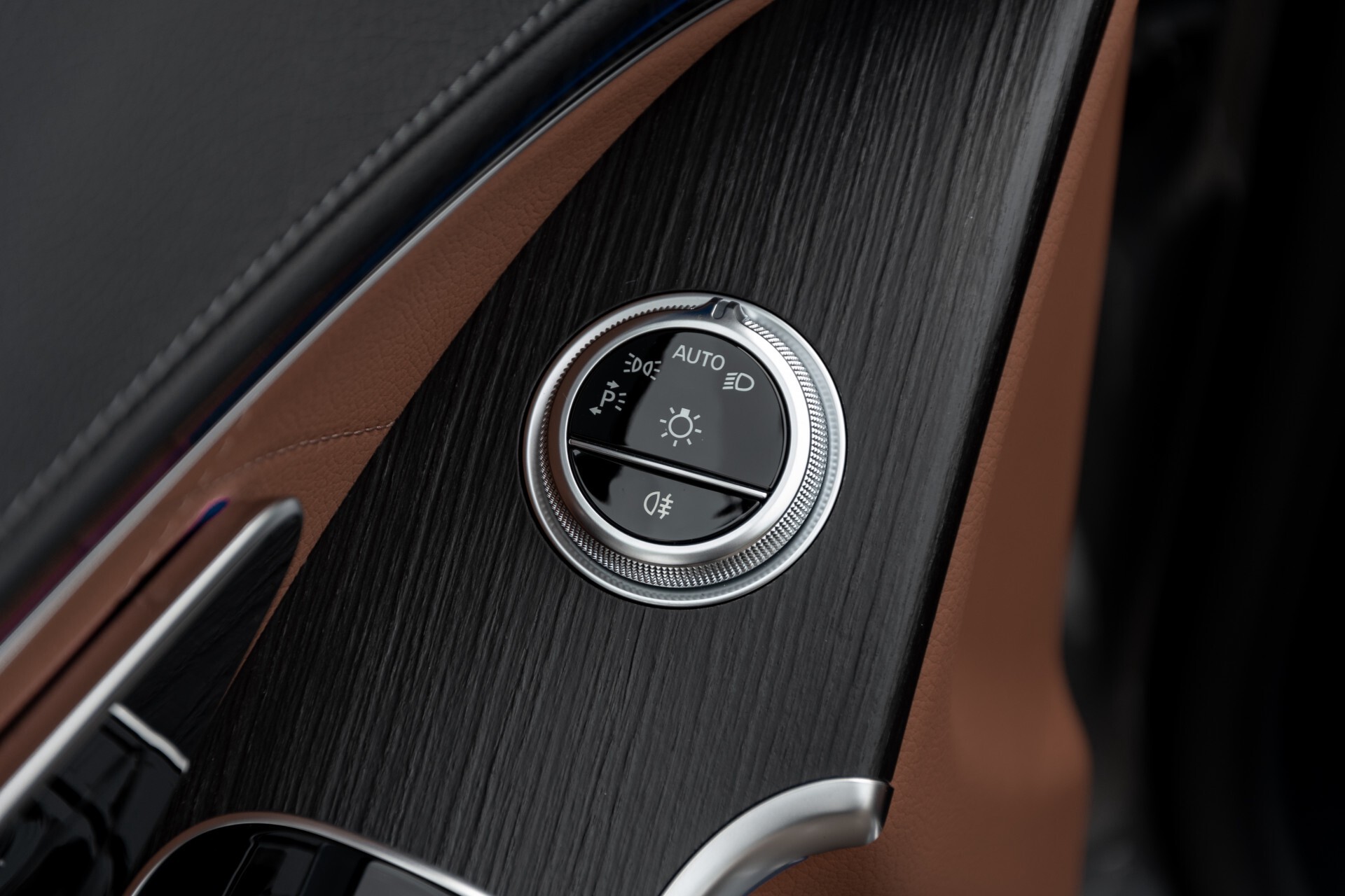 Mercedes-Benz S-Klasse 500 4-M AMG Siennabruin ruitleder/Rij-assistentiepakket/Keyless/Burmester Aut9 Foto 13