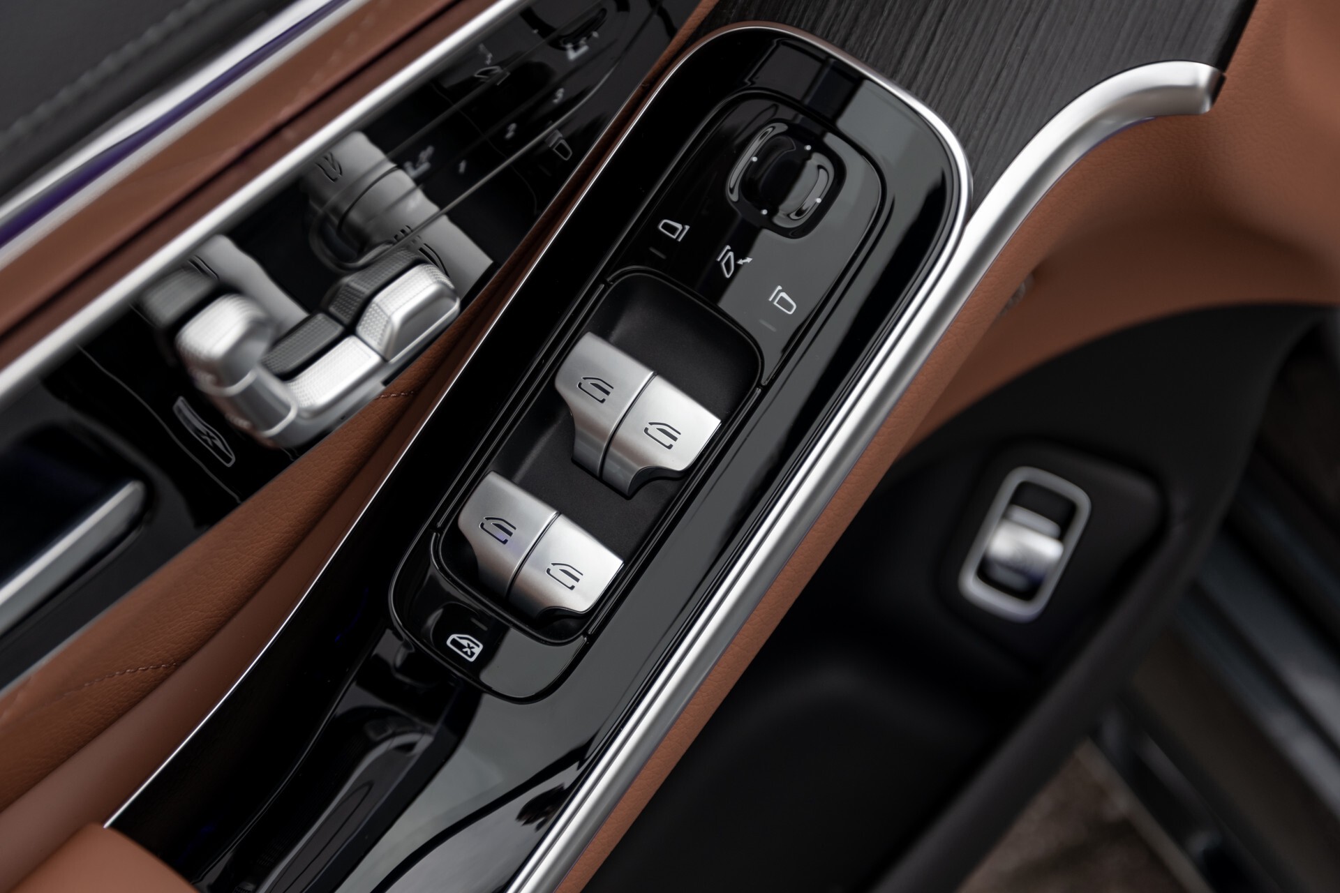 Mercedes-Benz S-Klasse 500 4-M AMG Siennabruin ruitleder/Rij-assistentiepakket/Keyless/Burmester Aut9 Foto 17