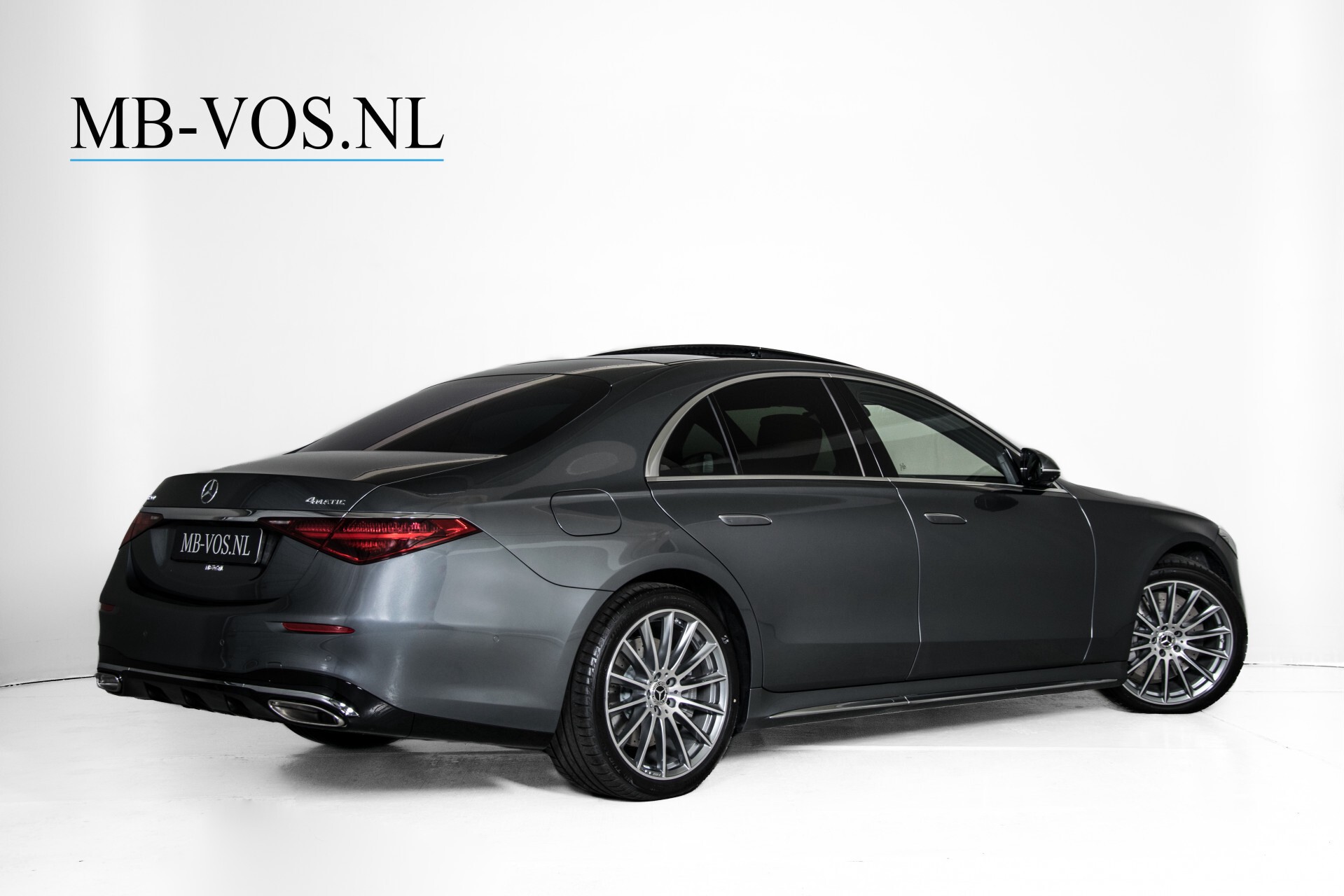 Mercedes-Benz S-Klasse 500 4-M AMG Siennabruin ruitleder/Rij-assistentiepakket/Keyless/Burmester Aut9 Foto 2