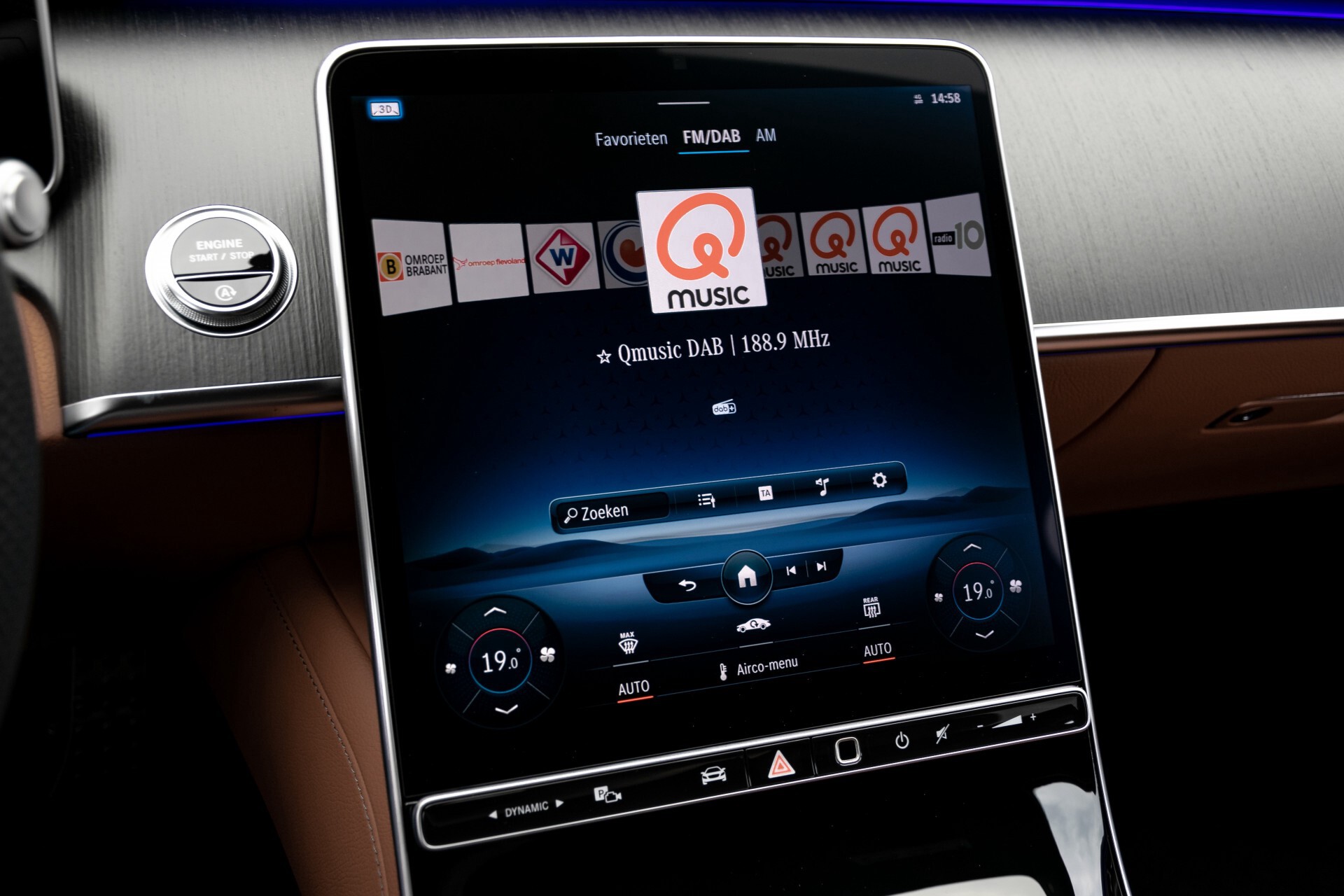 Mercedes-Benz S-Klasse 500 4-M AMG Siennabruin ruitleder/Rij-assistentiepakket/Keyless/Burmester Aut9 Foto 20