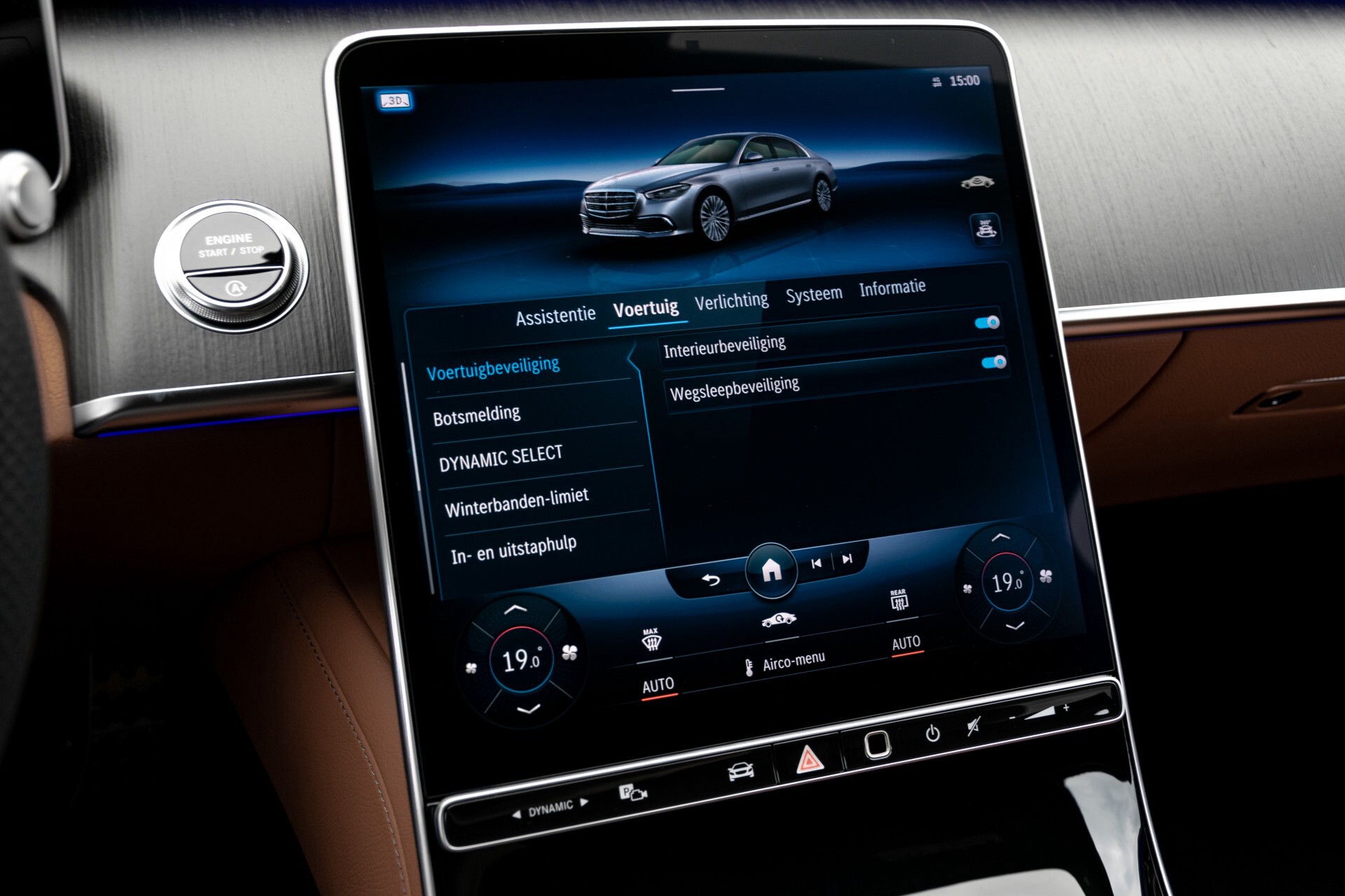 Mercedes-Benz S-Klasse 500 4-M AMG Siennabruin ruitleder/Rij-assistentiepakket/Keyless/Burmester Aut9 Foto 36