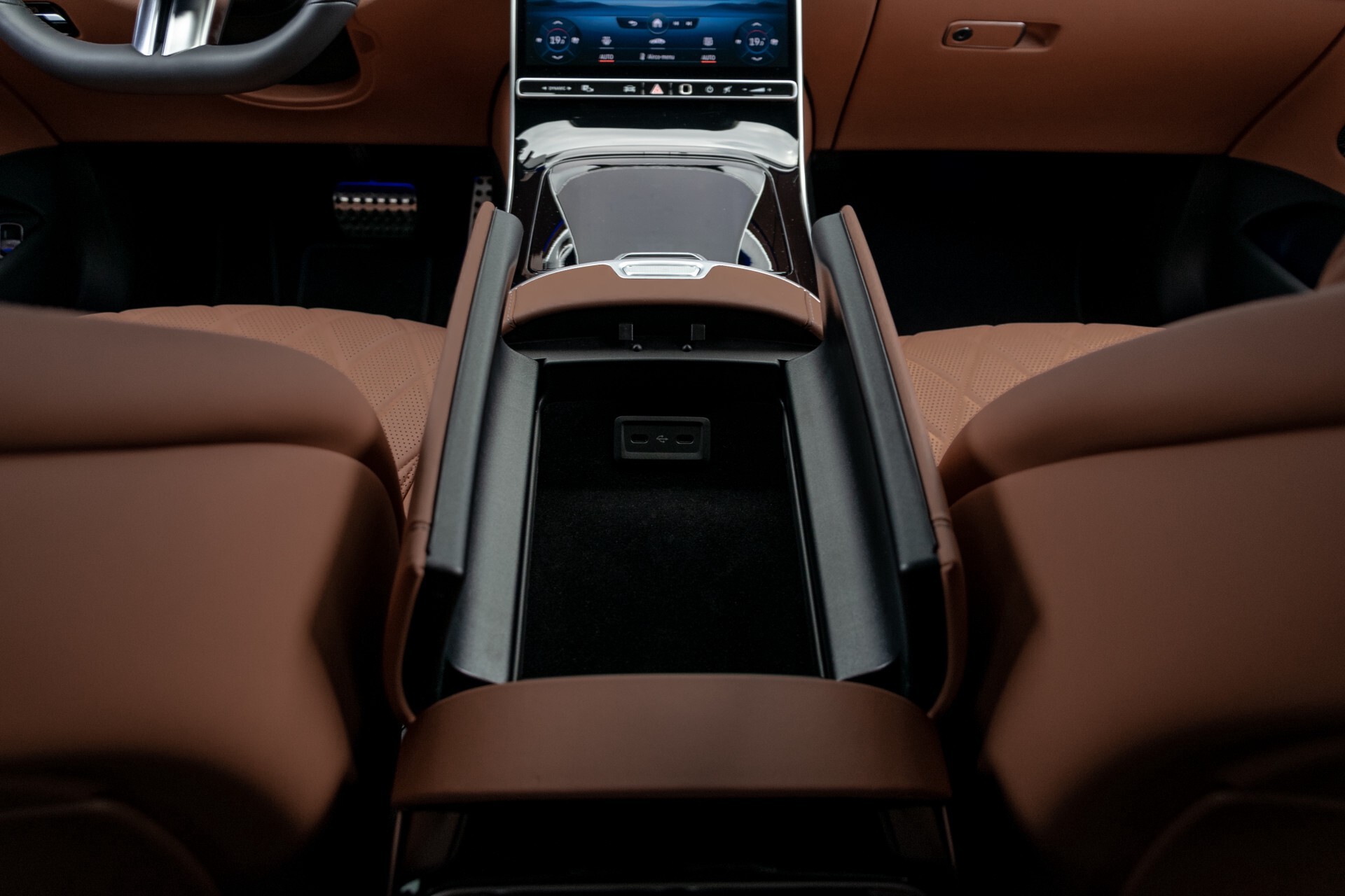 Mercedes-Benz S-Klasse 500 4-M AMG Siennabruin ruitleder/Rij-assistentiepakket/Keyless/Burmester Aut9 Foto 43