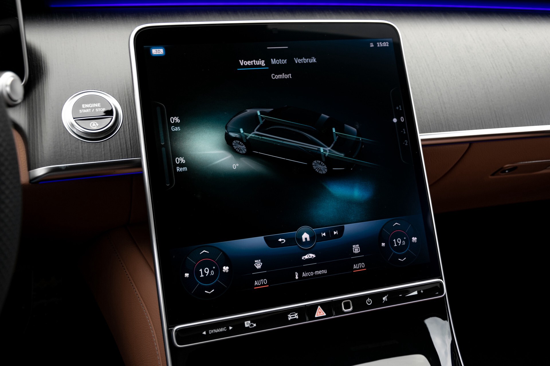 Mercedes-Benz S-Klasse 500 4-M AMG Siennabruin ruitleder/Rij-assistentiepakket/Keyless/Burmester Aut9 Foto 50