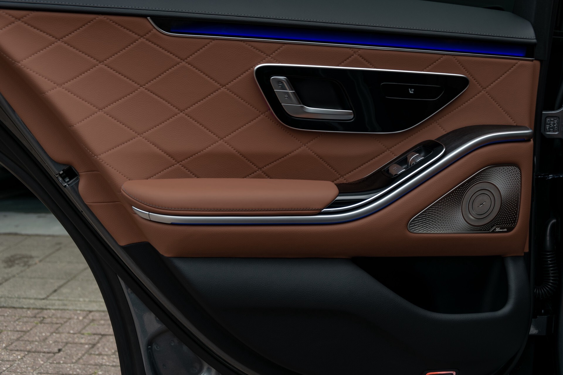 Mercedes-Benz S-Klasse 500 4-M AMG Siennabruin ruitleder/Rij-assistentiepakket/Keyless/Burmester Aut9 Foto 51