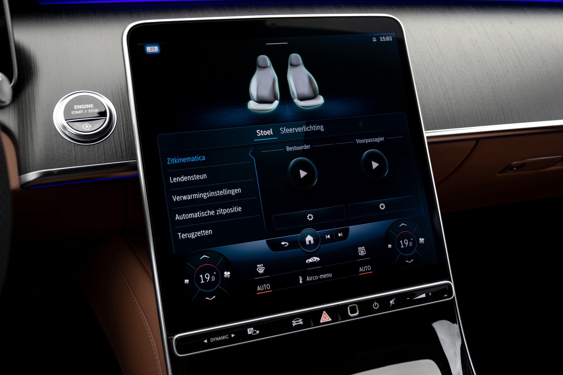 Mercedes-Benz S-Klasse 500 4-M AMG Siennabruin ruitleder/Rij-assistentiepakket/Keyless/Burmester Aut9 Foto 52