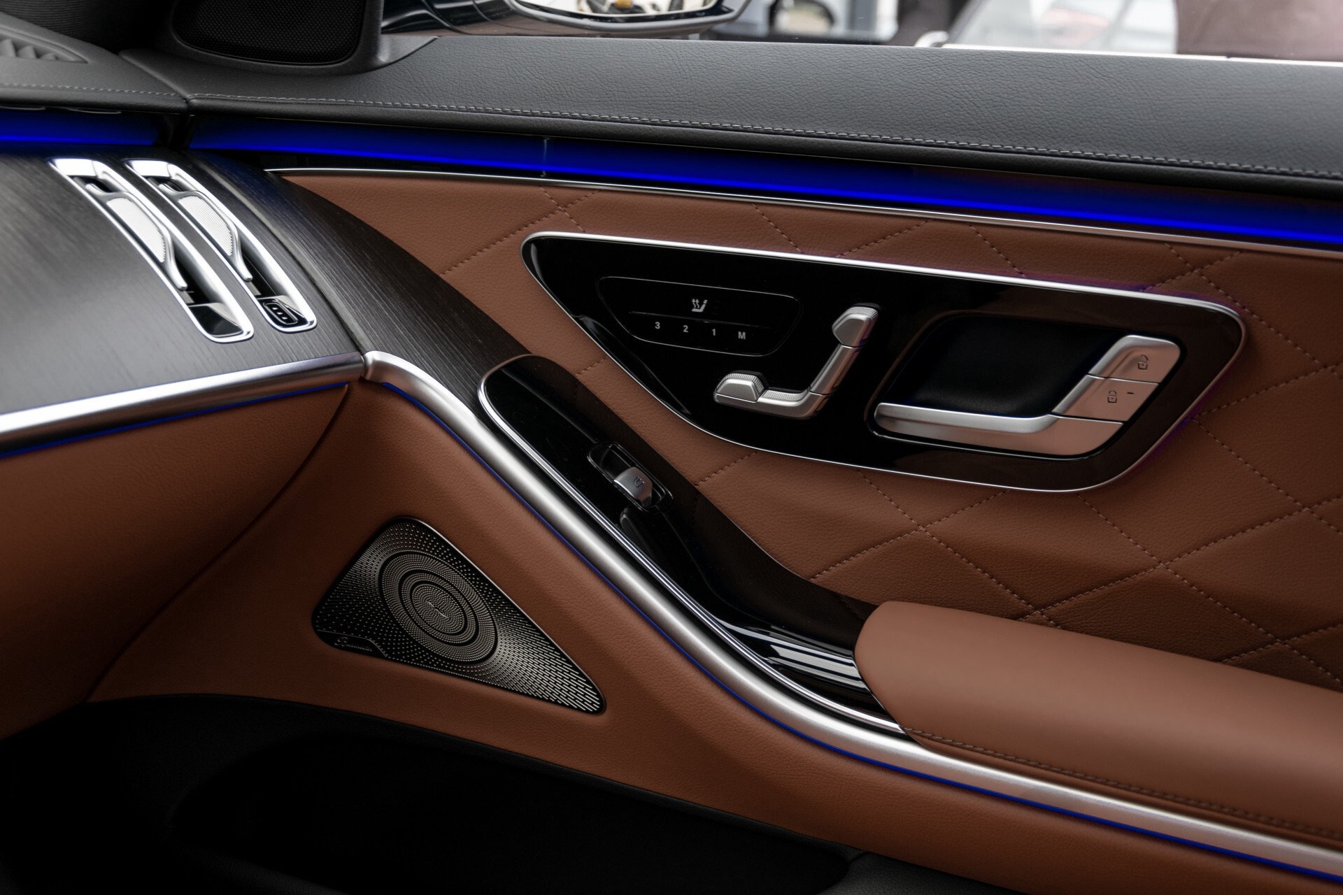 Mercedes-Benz S-Klasse 500 4-M AMG Siennabruin ruitleder/Rij-assistentiepakket/Keyless/Burmester Aut9 Foto 56