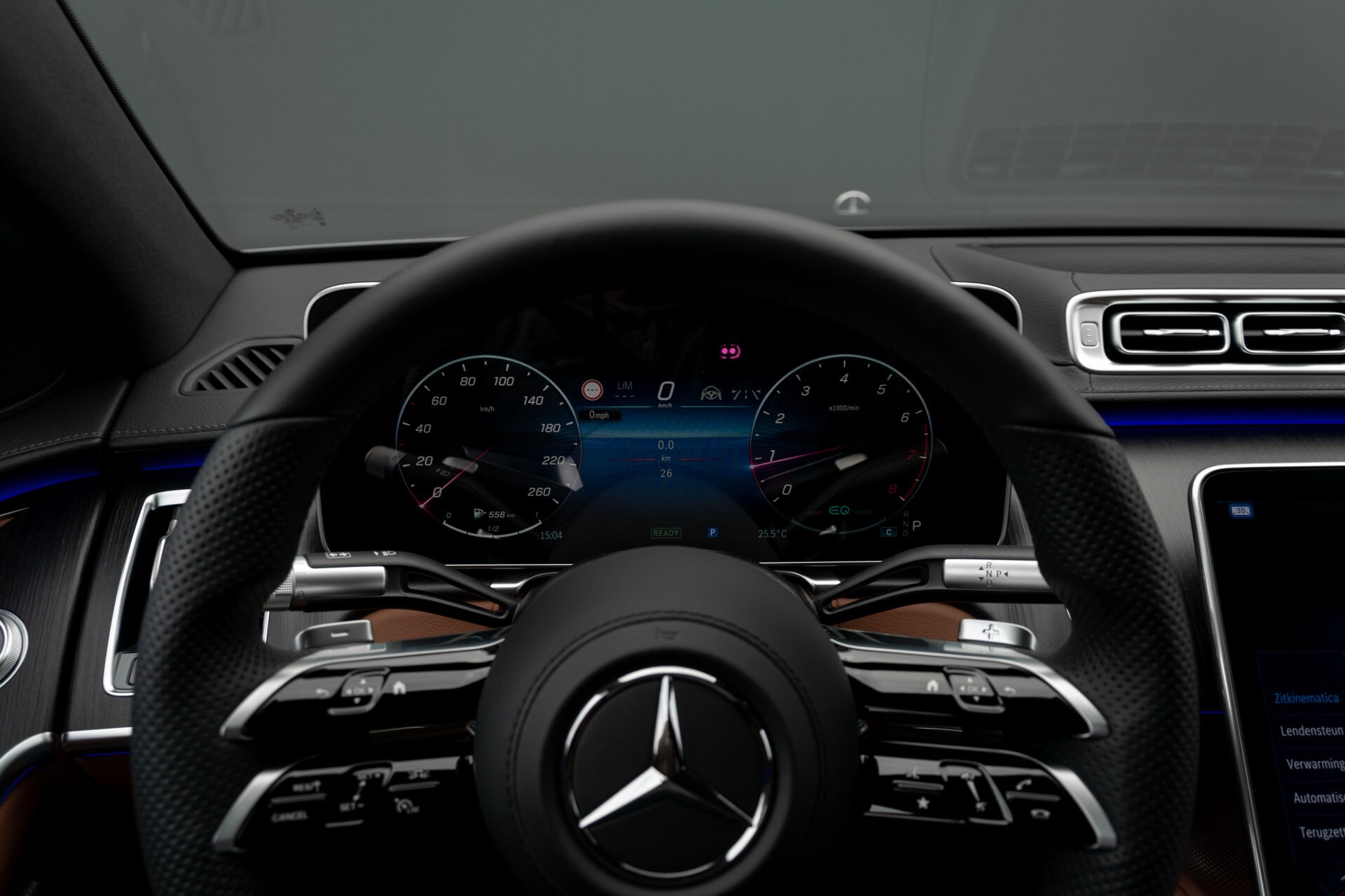 Mercedes-Benz S-Klasse 500 4-M AMG Siennabruin ruitleder/Rij-assistentiepakket/Keyless/Burmester Aut9 Foto 9