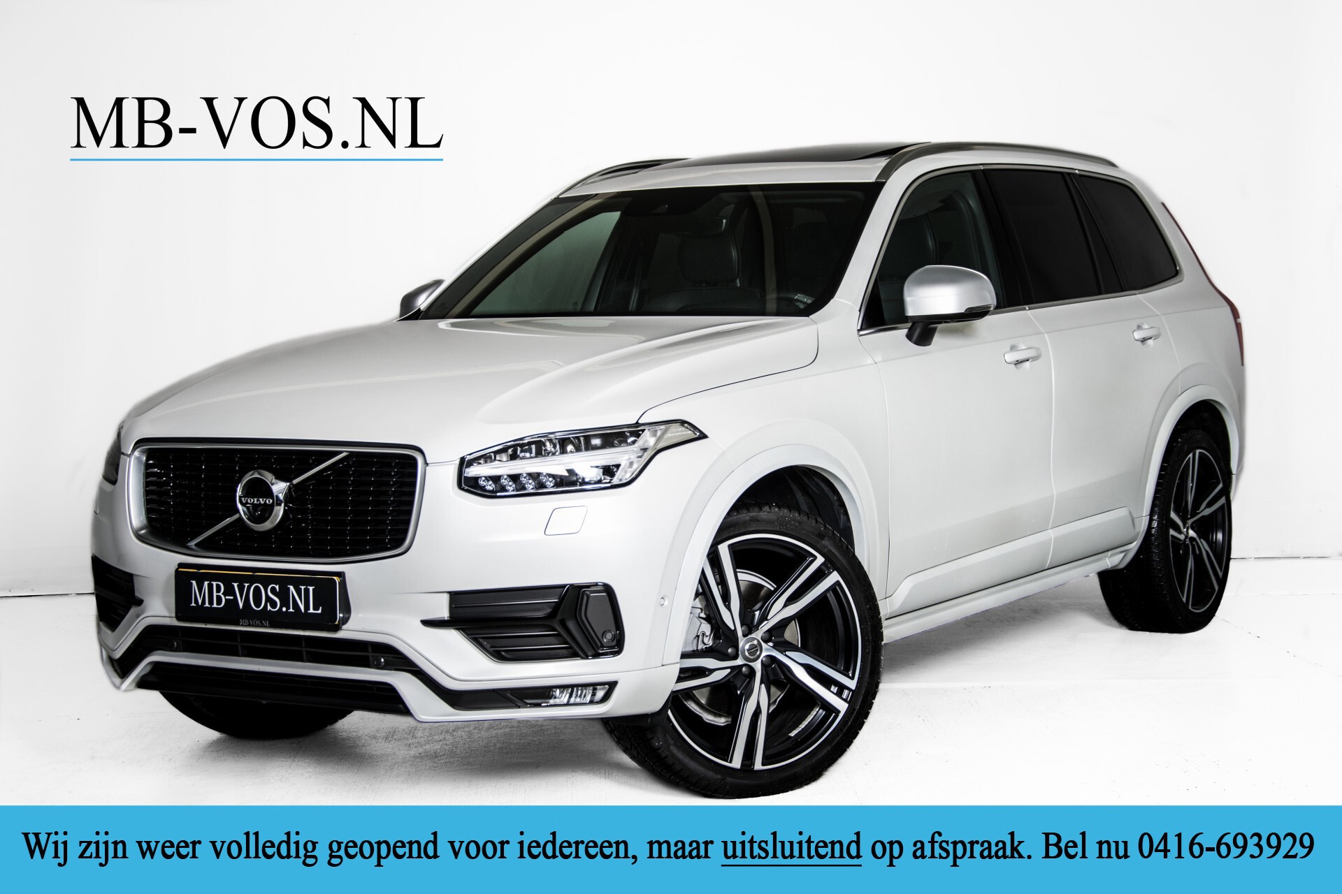 Volvo XC90 2.0 T6 AWD R-Design Panorama/Keyless/B&W/ACC/Standkachel/22" Aut8 Foto 1
