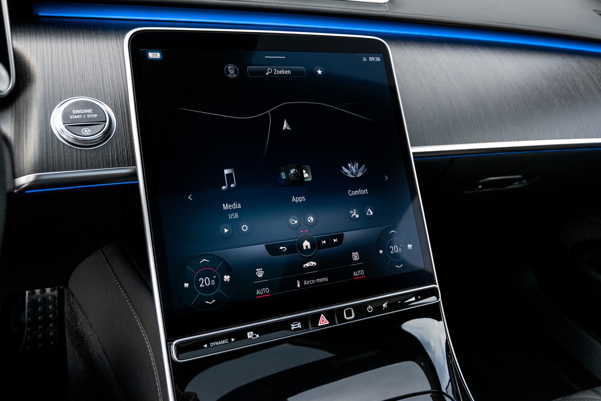 Mercedes-Benz S-Klasse 400d Lang 4-M AMG Premium Plus 21"/Massage/Head-Up/Digital Light/Ruitleder Aut9 Foto 19