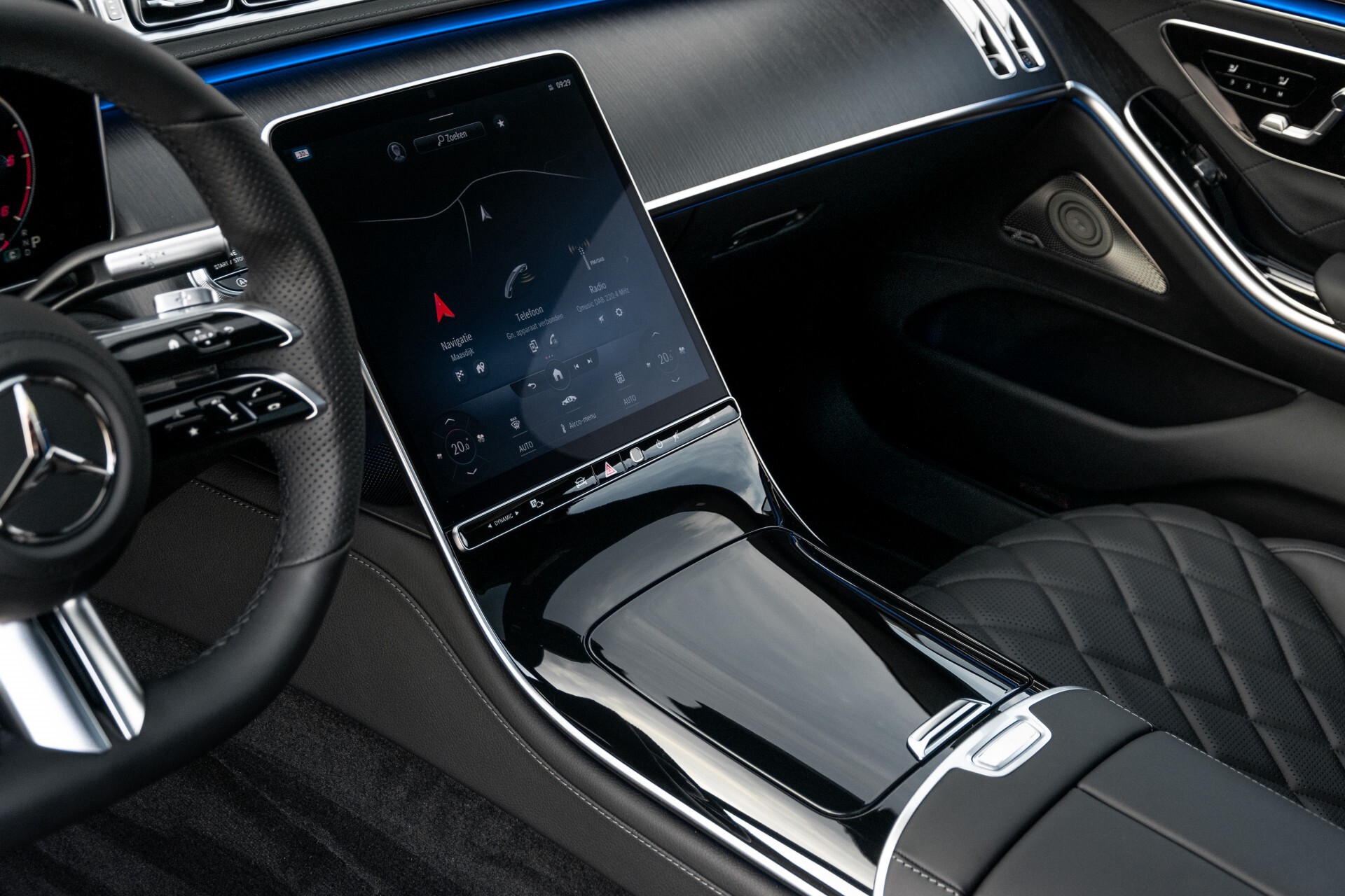 Mercedes-Benz S-Klasse 400d Lang 4-M AMG Premium Plus 21"/Massage/Head-Up/Digital Light/Ruitleder Aut9 Foto 34