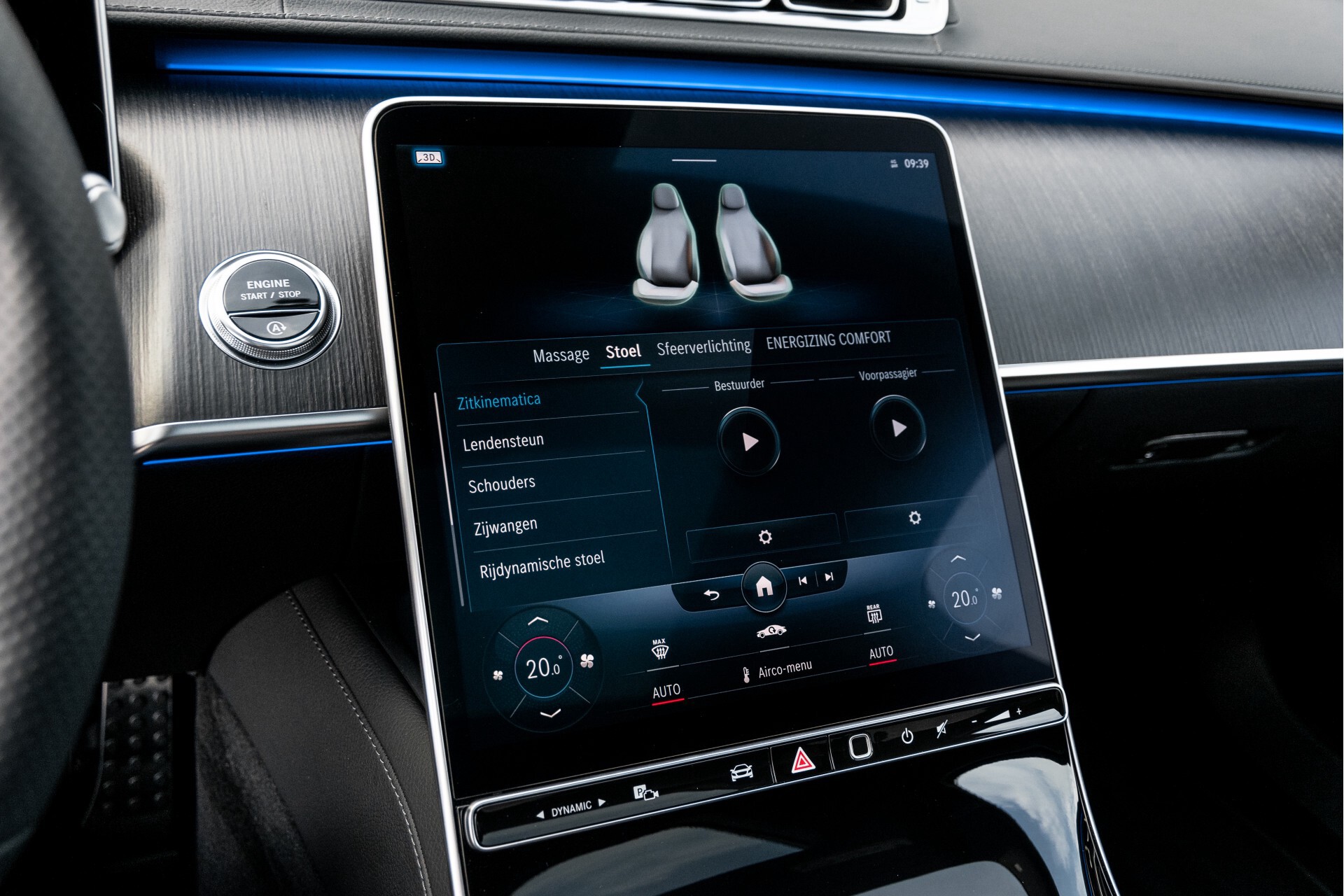 Mercedes-Benz S-Klasse 400d Lang 4-M AMG Premium Plus 21"/Massage/Head-Up/Digital Light/Ruitleder Aut9 Foto 35