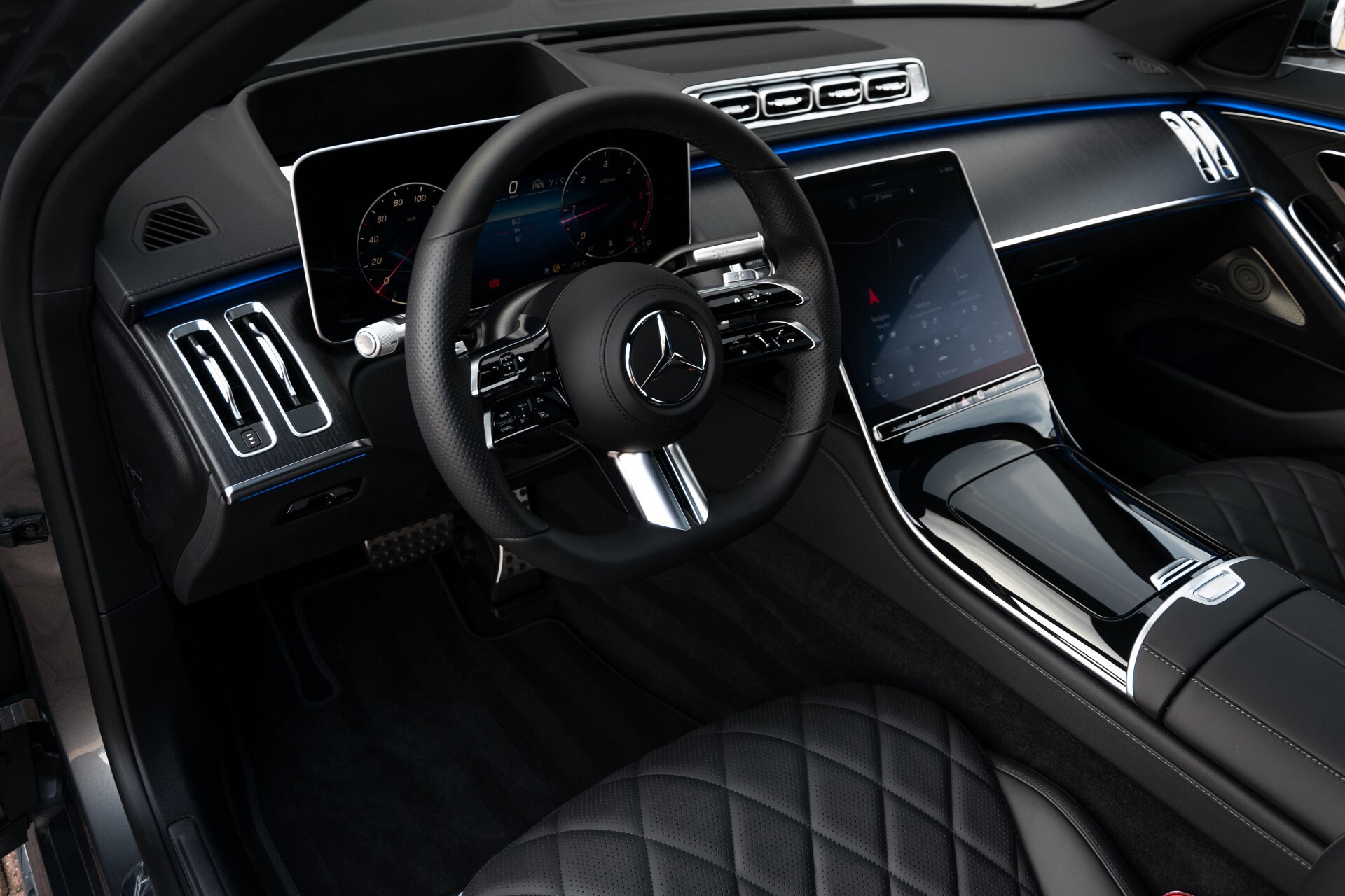 Mercedes-Benz S-Klasse 400d Lang 4-M AMG Premium Plus 21"/Massage/Head-Up/Digital Light/Ruitleder Aut9 Foto 36