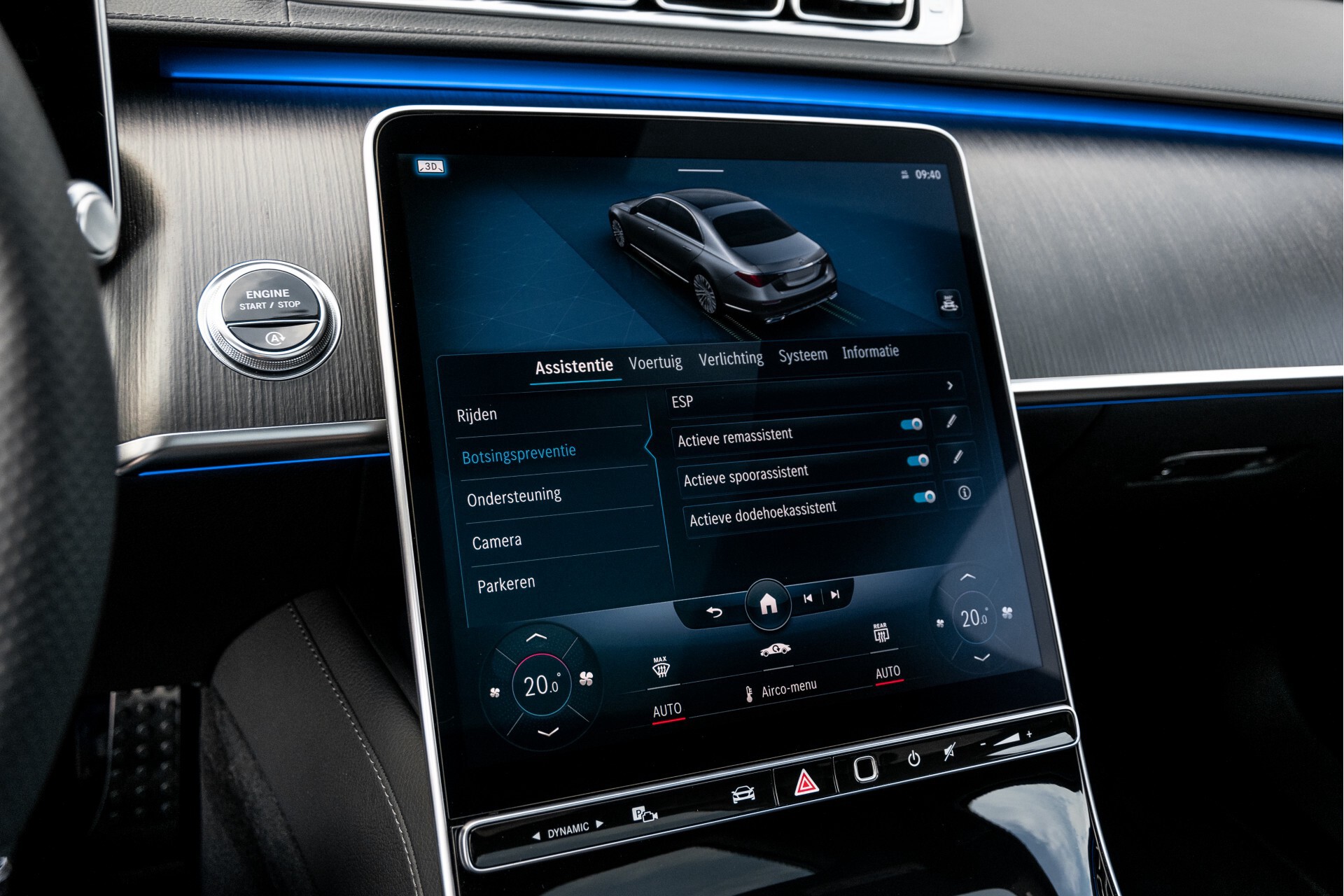 Mercedes-Benz S-Klasse 400d Lang 4-M AMG Premium Plus 21"/Massage/Head-Up/Digital Light/Ruitleder Aut9 Foto 43