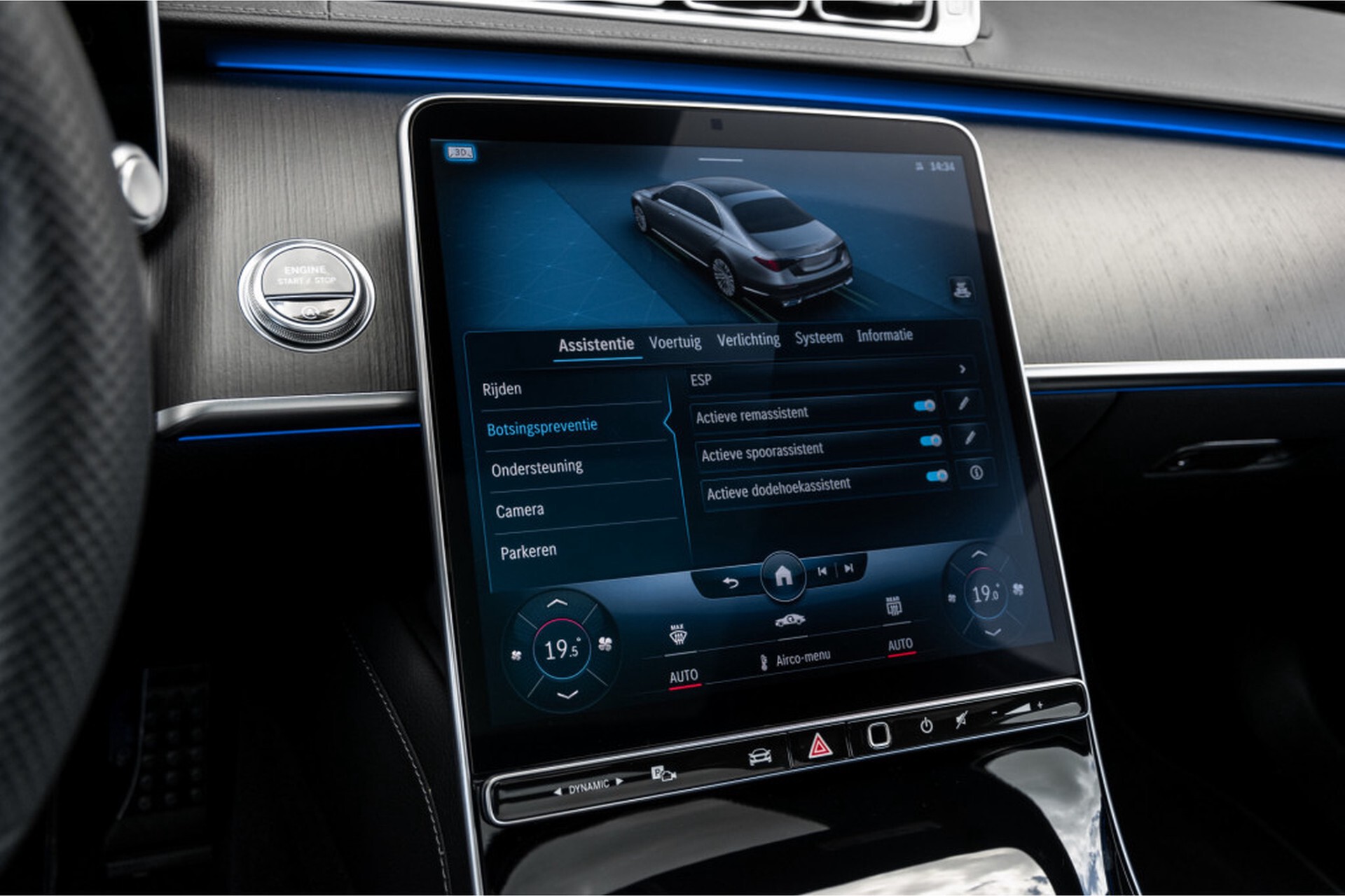 Mercedes-Benz S-Klasse 400d Lang 4-M AMG Premium Plus 21" | Massage | Head-Up | Digital Light | Ruitleder Aut9 Foto 33
