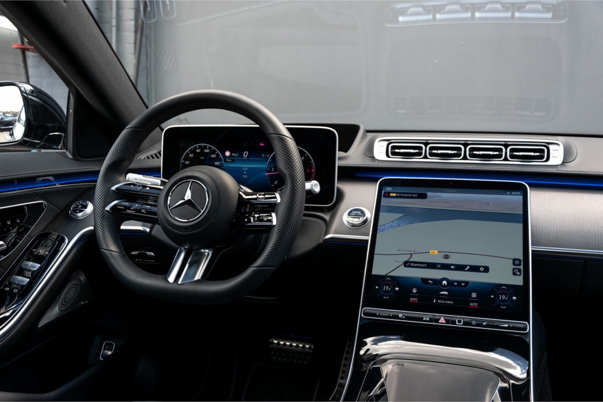 Mercedes-Benz S-Klasse 400d Lang 4-M AMG Premium Plus 21" | Massage | Head-Up | Digital Light | Ruitleder Aut9 Foto 5