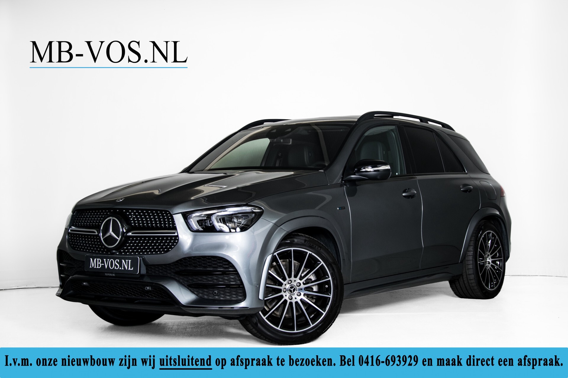 Mercedes-Benz GLE 350 de 4-M AMG Night Luchtvering/Rij-assist/HUD/Panorama/Trekhaak/Burmester Aut9 Foto 1