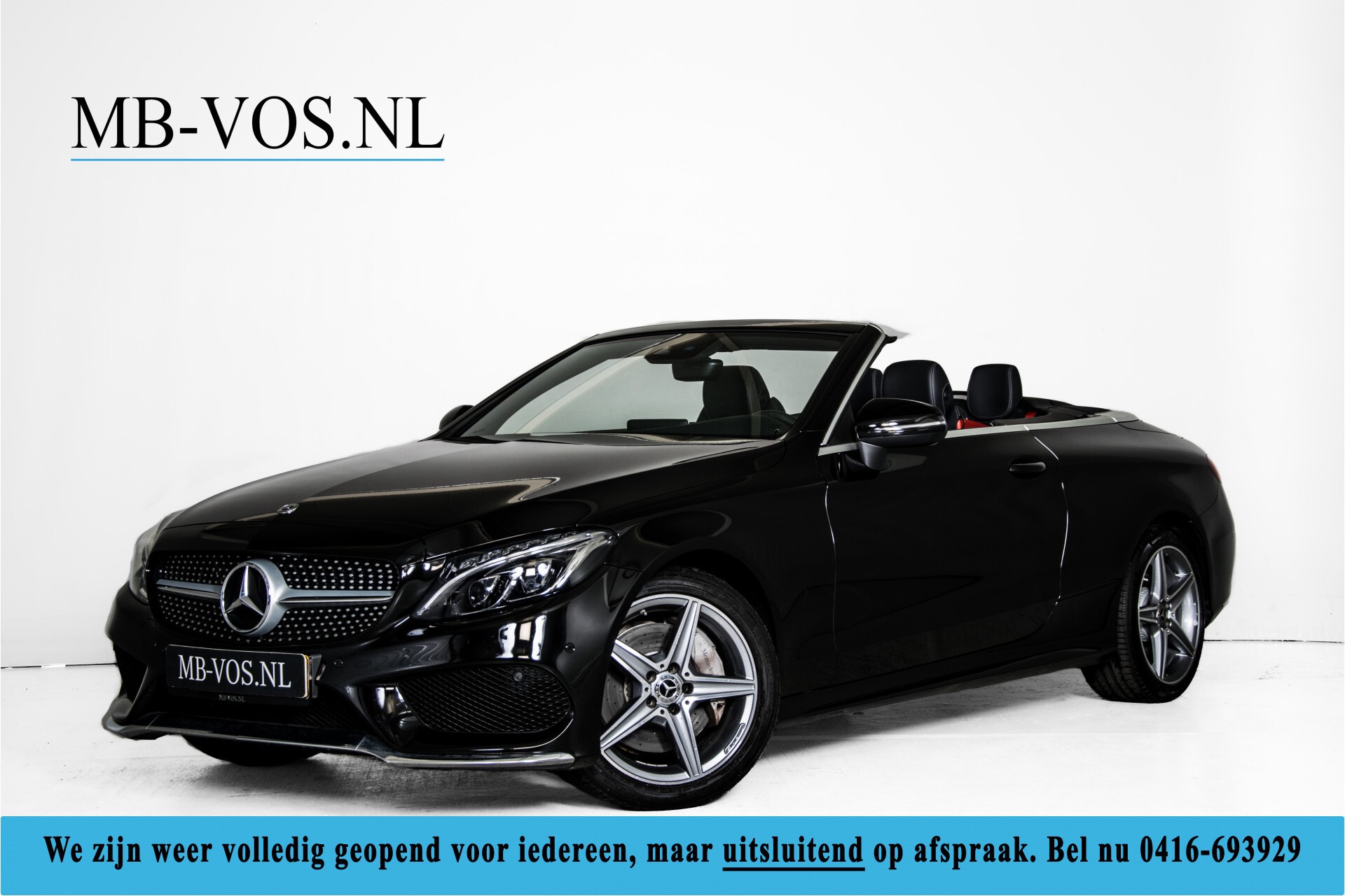 Mercedes-Benz C-Klasse Cabrio 250 AMG Airscarf/Aircap/Comand/ILS/Camera/Rode cabriokap Aut9 Foto 1