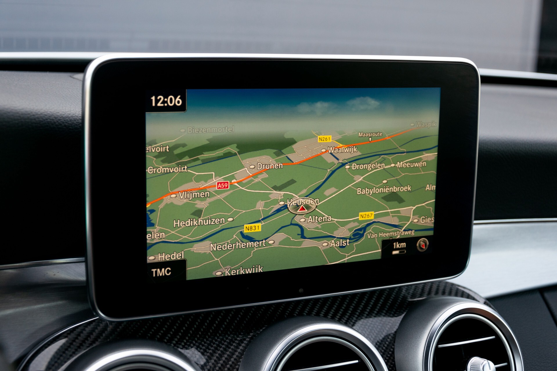 Mercedes-Benz C-Klasse 300 Cabriolet AMG Carbon/Airscarf/Aircap/Comand/Zadelbruin leder/Burmester Aut9 Foto 12