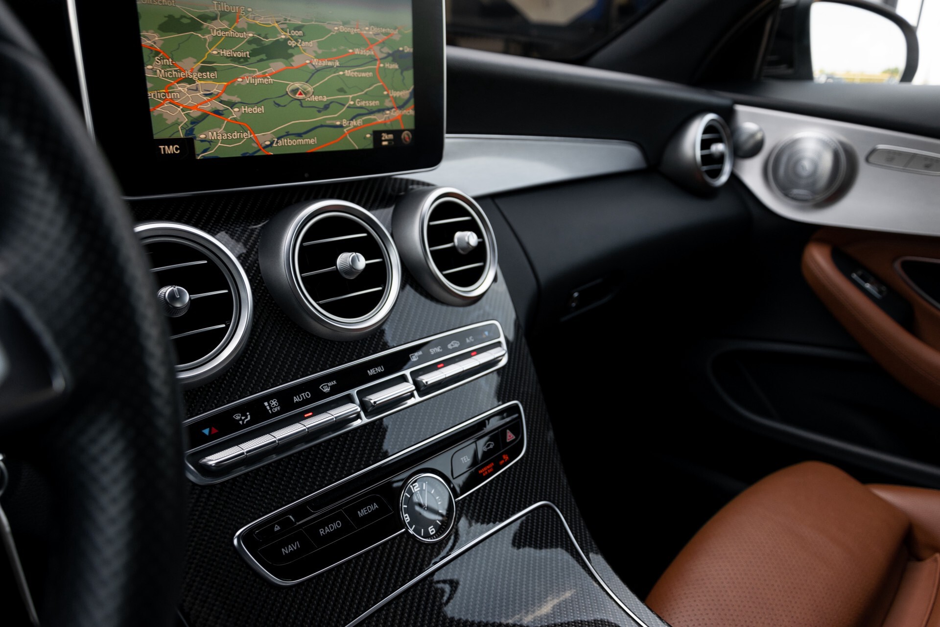 Mercedes-Benz C-Klasse 300 Cabriolet AMG Carbon/Airscarf/Aircap/Comand/Zadelbruin leder/Burmester Aut9 Foto 41