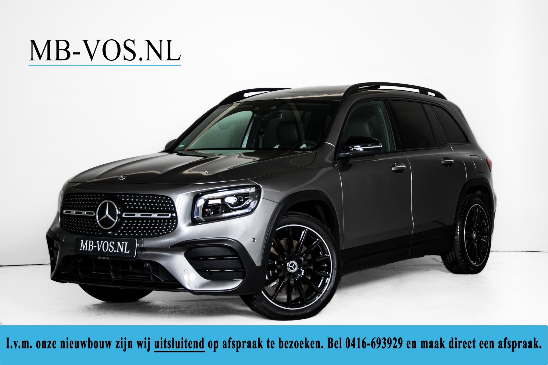 Mercedes-Benz GLB 250 4-M AMG Night/Distronic/Keyless/Mem/Geventileerde stoelen/Burmester/Pano Aut8 Foto 1