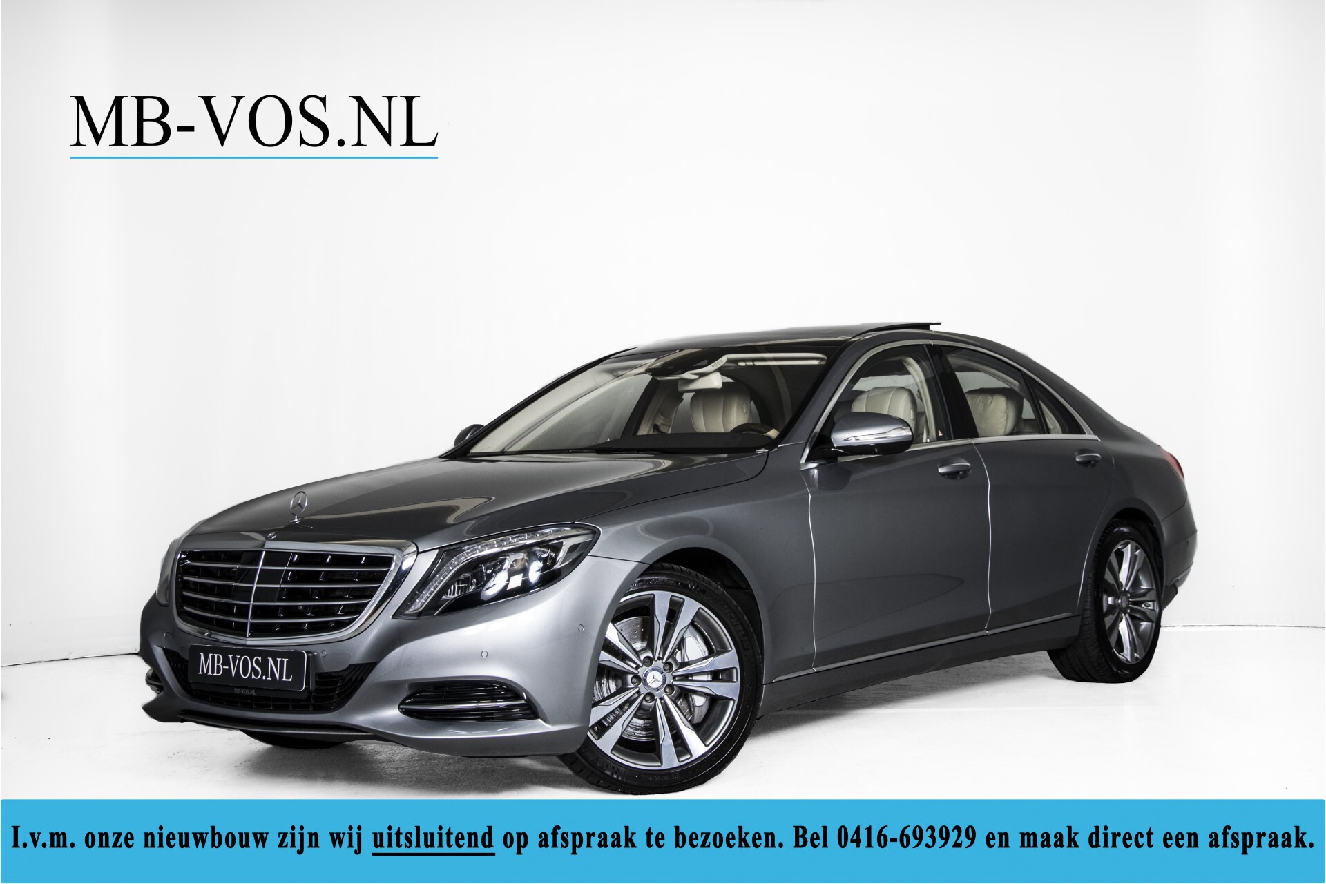 Mercedes-Benz S-Klasse 500 Massage/Rij-assistentie/Keyless/Stoelkoeling/Trekhaak/Pano Aut7 Foto 1