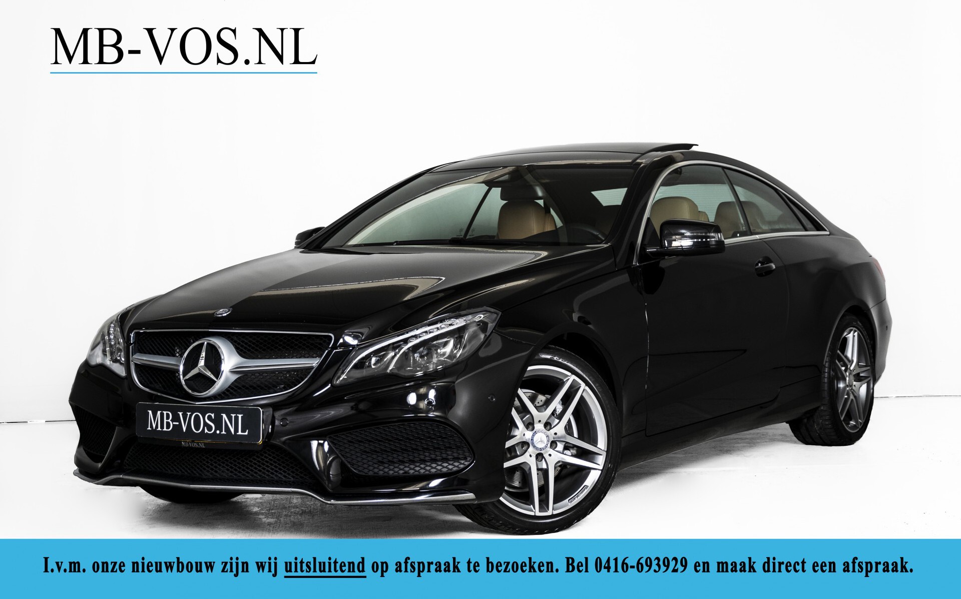 Mercedes-Benz E-Klasse Coupé 200 AMG Coupe Panorama/Beige leder/Multicontour/ILS Aut7 Foto 1